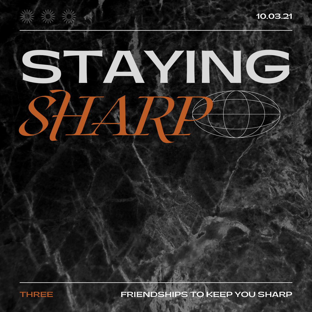 Staying Sharp // 10.03.21 episode artwork