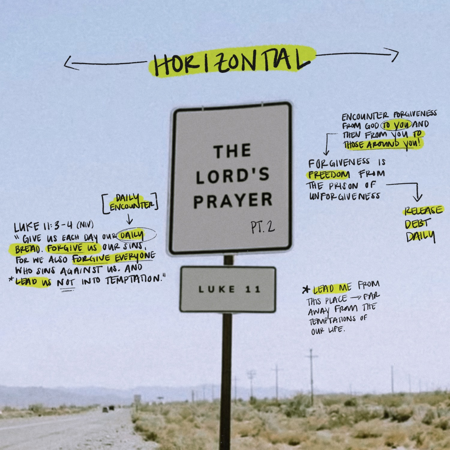 The Lord's Prayer: Pt 2 // 03.26.23 episode artwork