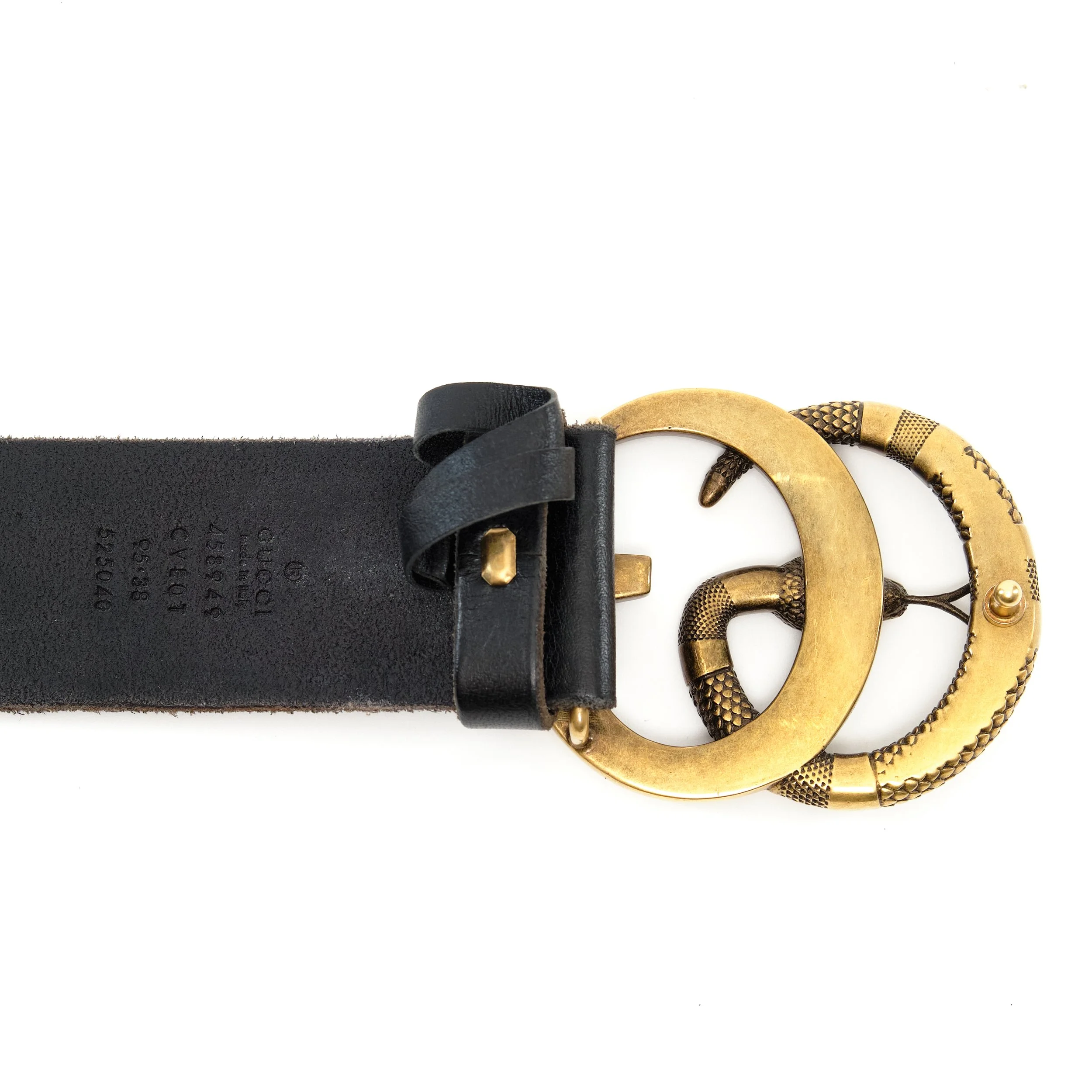 グッチ GUCCI ダブルG バックル レザーベルト レディース 65cm～75cm 