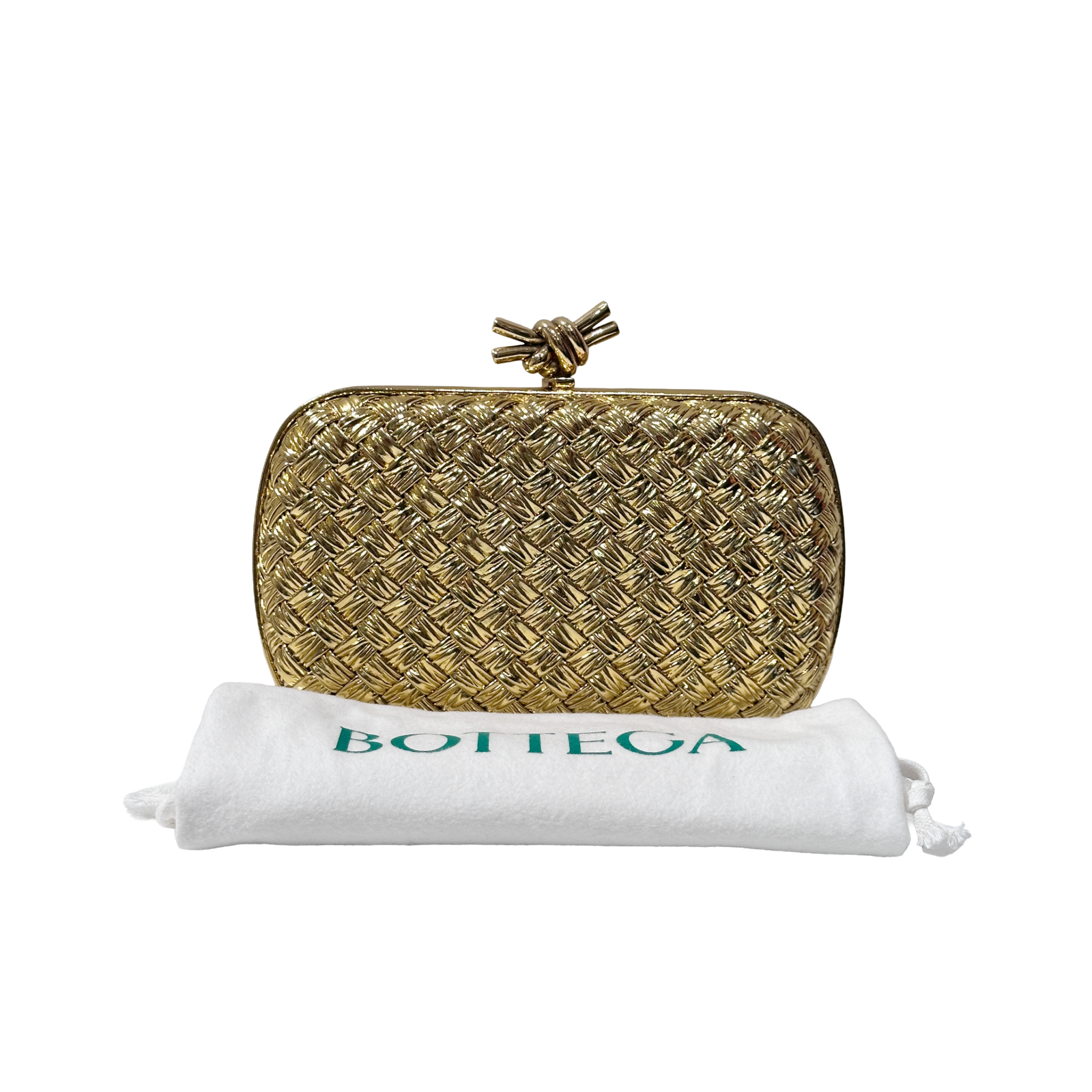 Bottega Veneta Knot Intrecciato Clutch