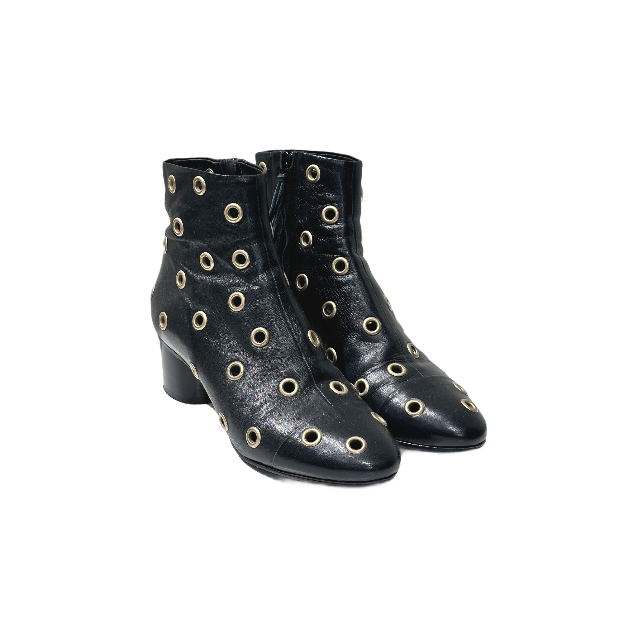 Isabel Marant Stiefeletten mit Ösen Schwarz