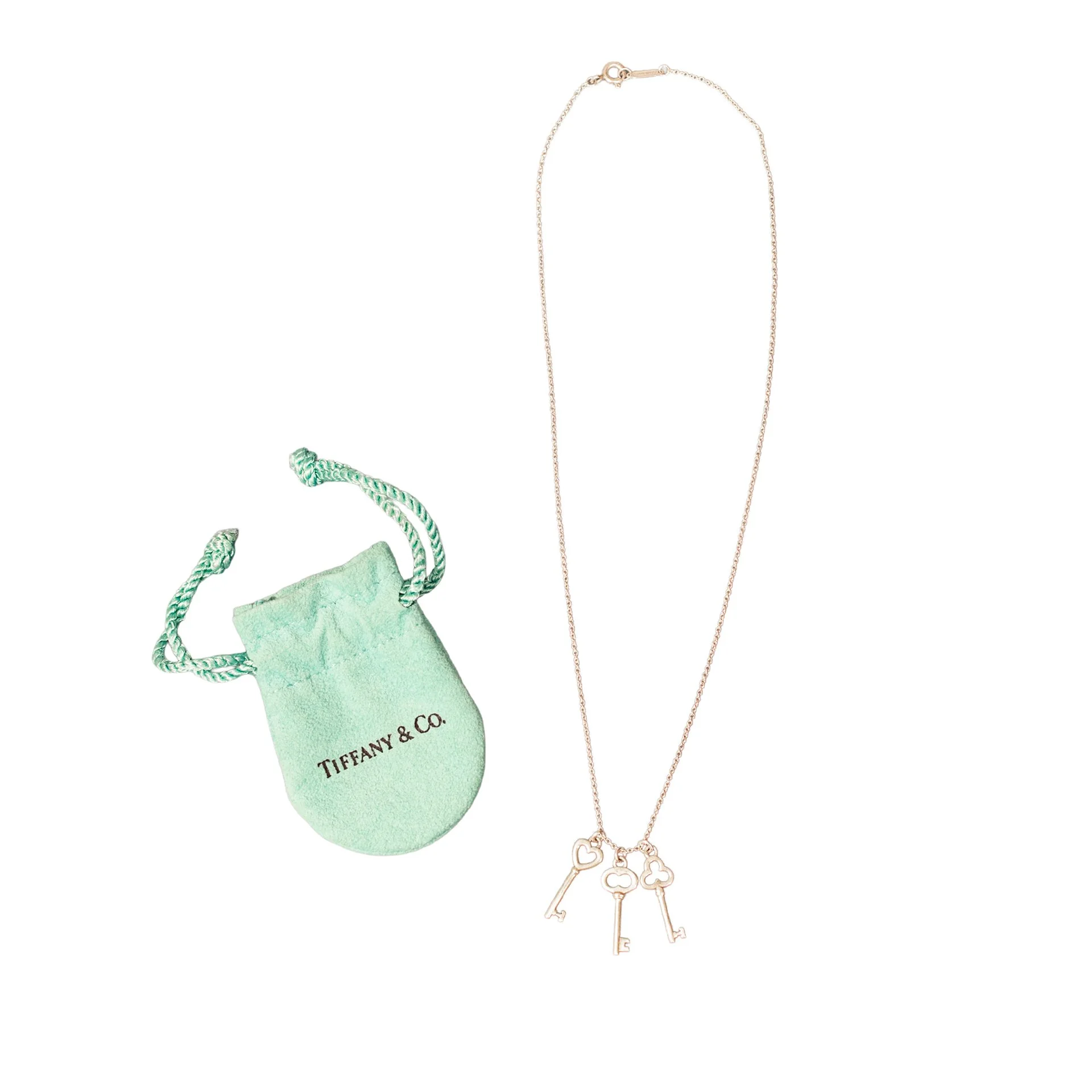 Tiffany & Co. Paloma Picasso Three-Key Pendant Necklace