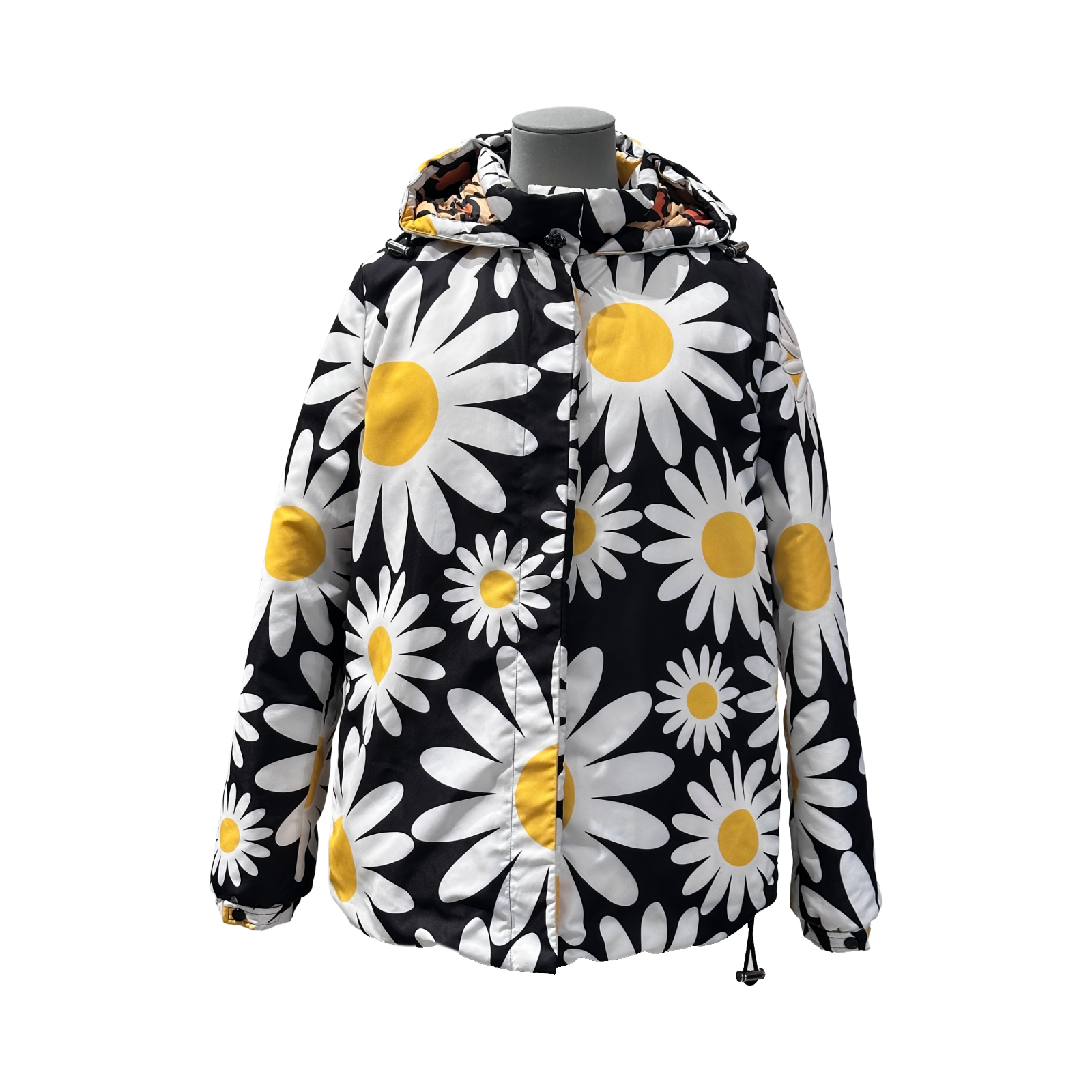 Moncler Genius x Richard Quinn Connie Daunenjacke Daisy-Print