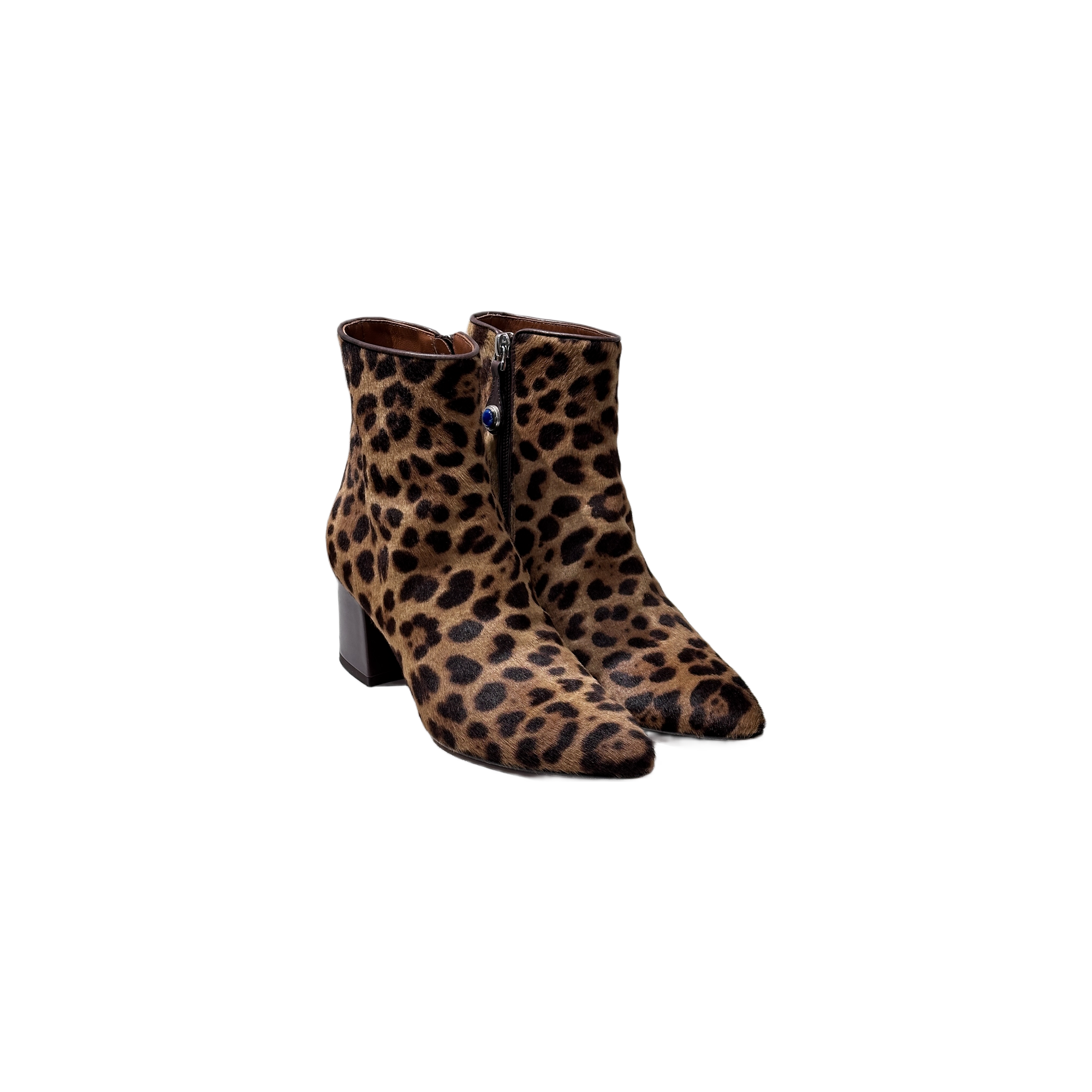 Etro Stiefeletten Leopard Braun