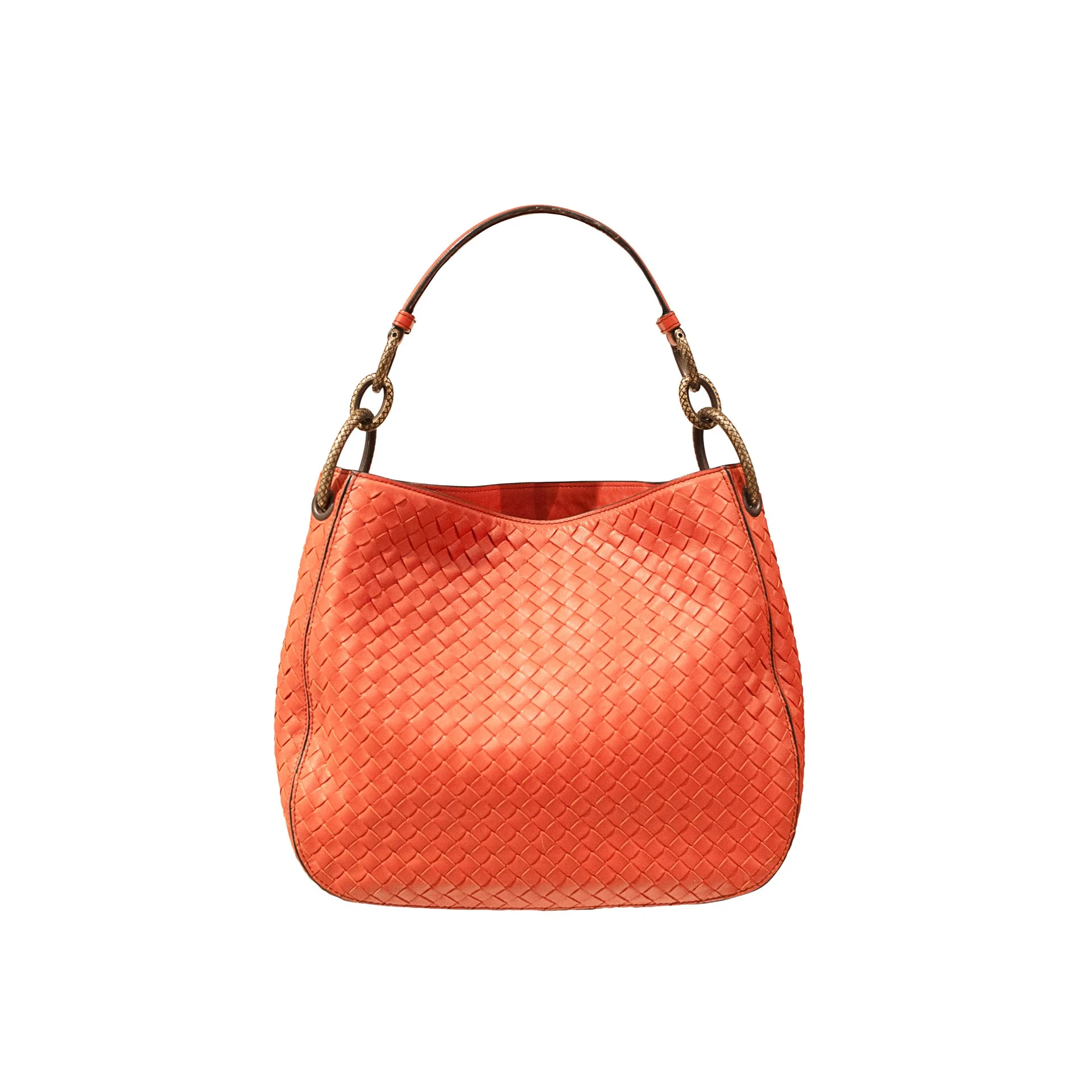 Bottega Veneta Nappa Intrecciato Small Loop Shoulder Bag