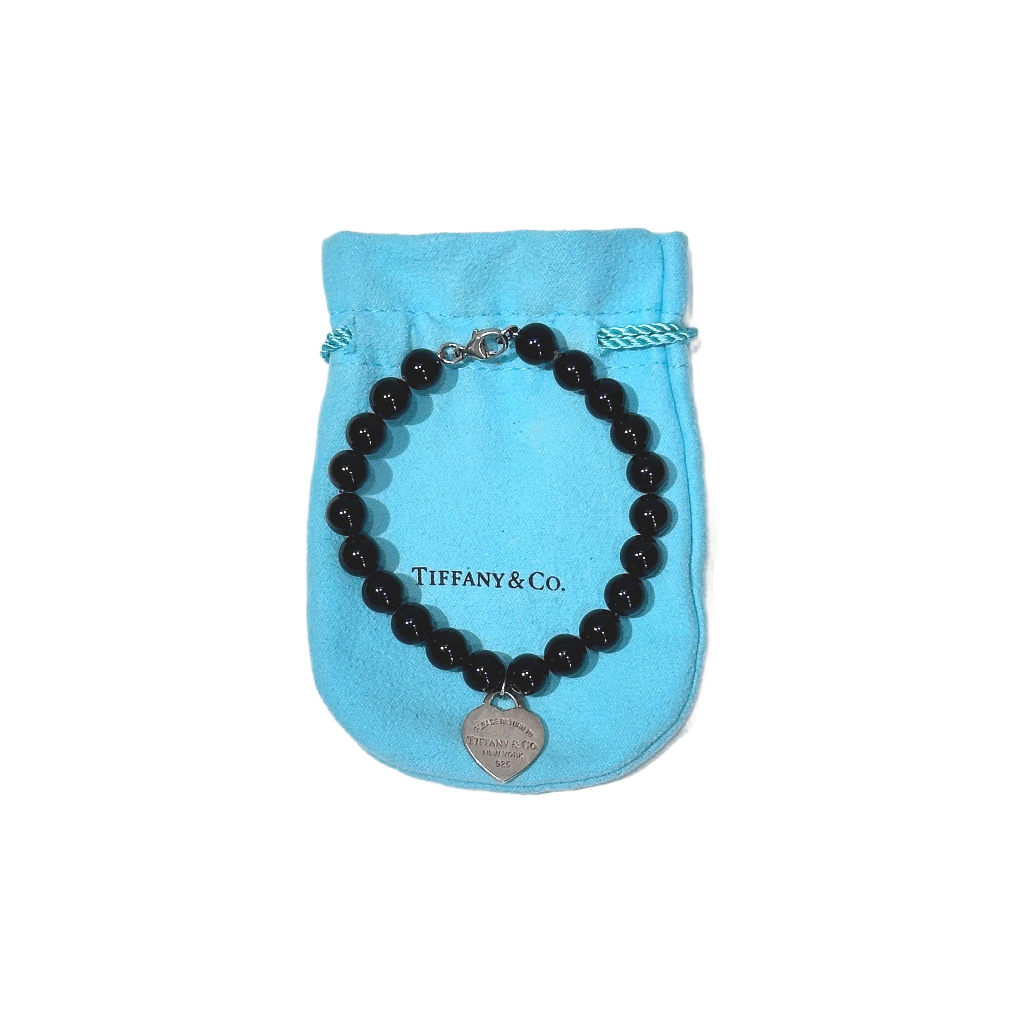 Tiffany & Co. Return to Tiffany Heart Tag Armband Onyx