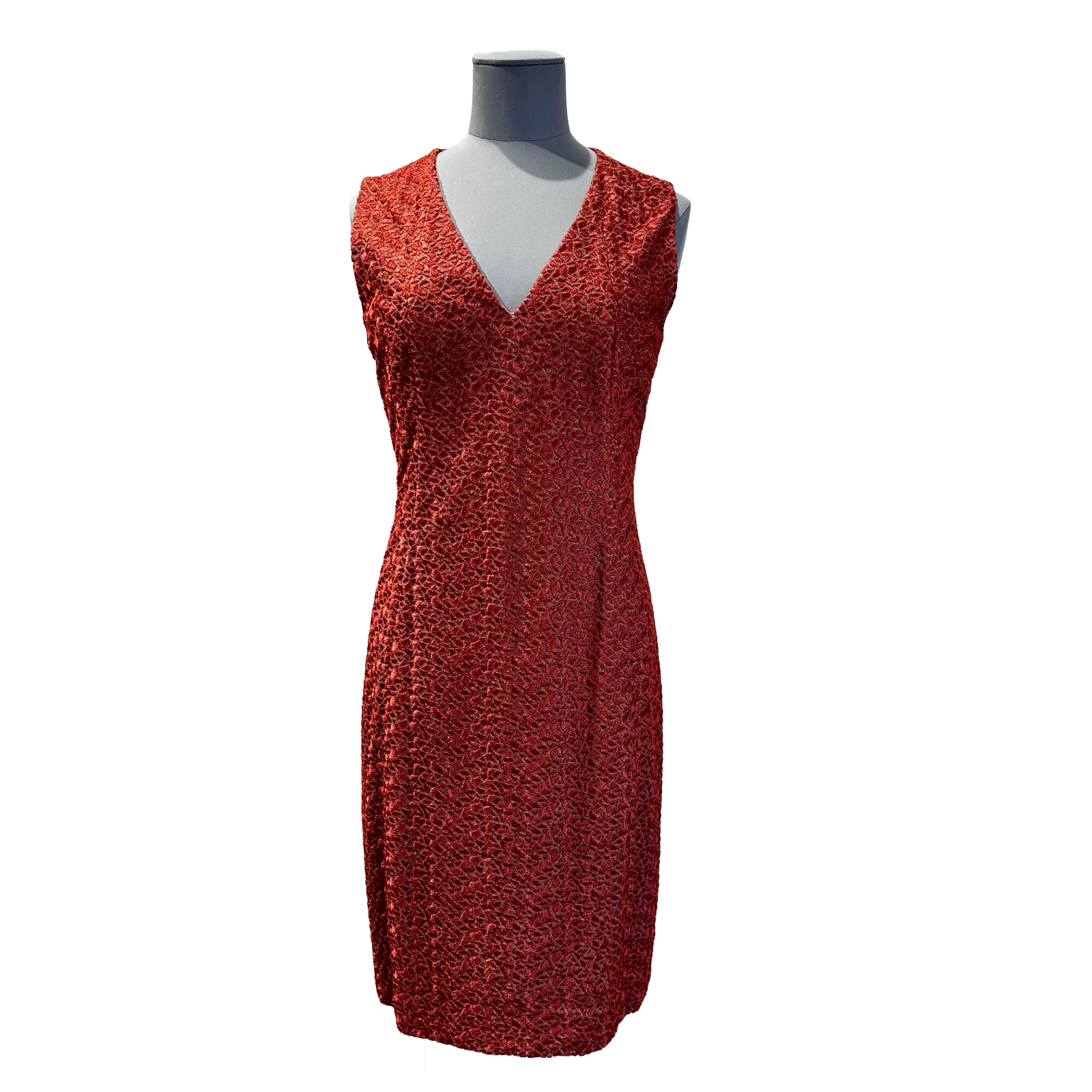 Akris Kleid Burned Red