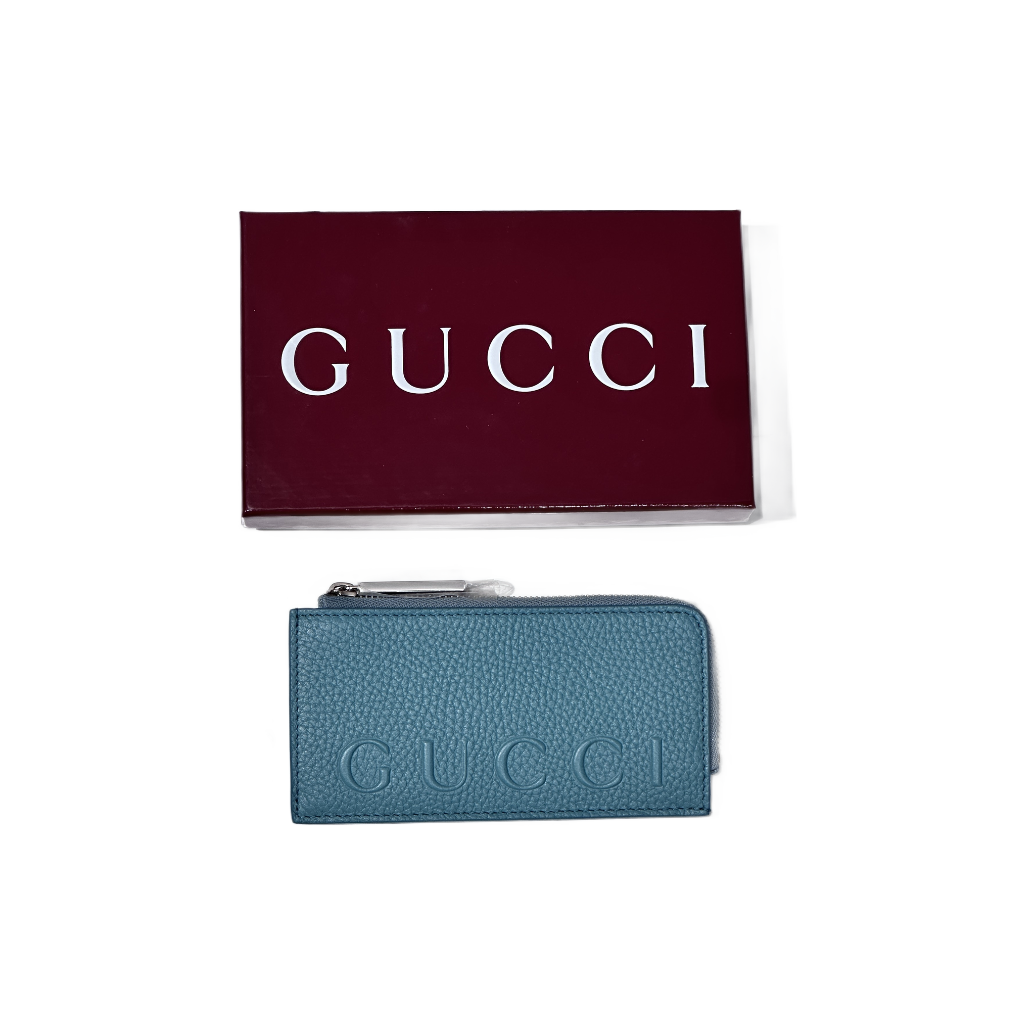 Gucci Zip Card Case Japan Edition Blau