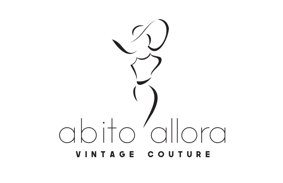 abito allora vintage couture
