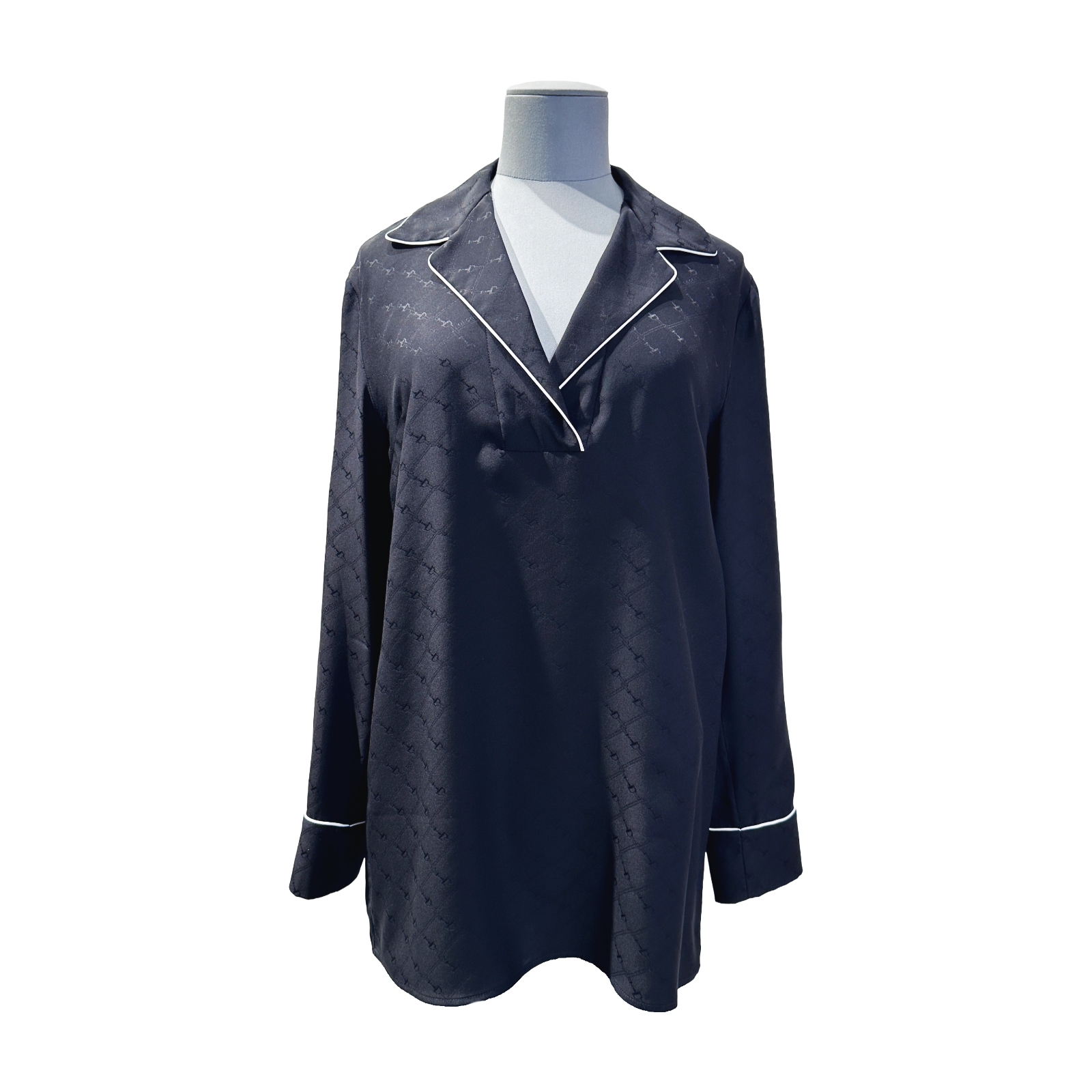 Gucci Horsebit-Jacquard Bluse