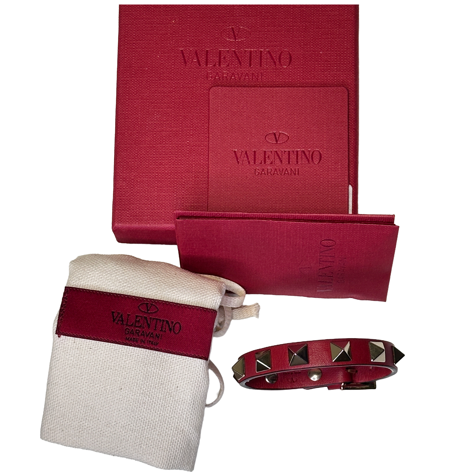Valentino Garavani Lederarmband