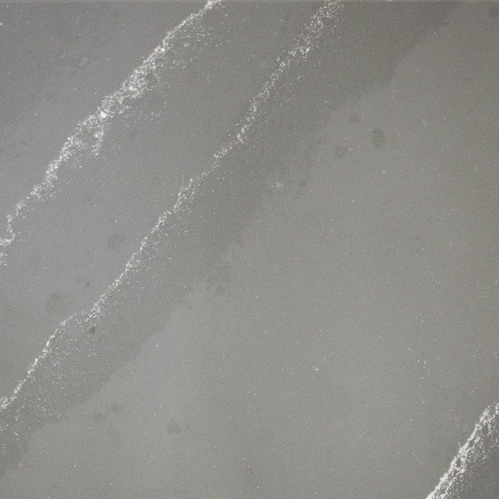  Cambria Queen Anne quartz countertop - gray with white veining 