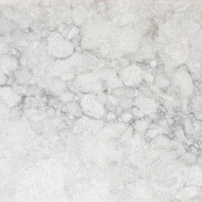  LG Aura quartz countertop - white with gray veining 