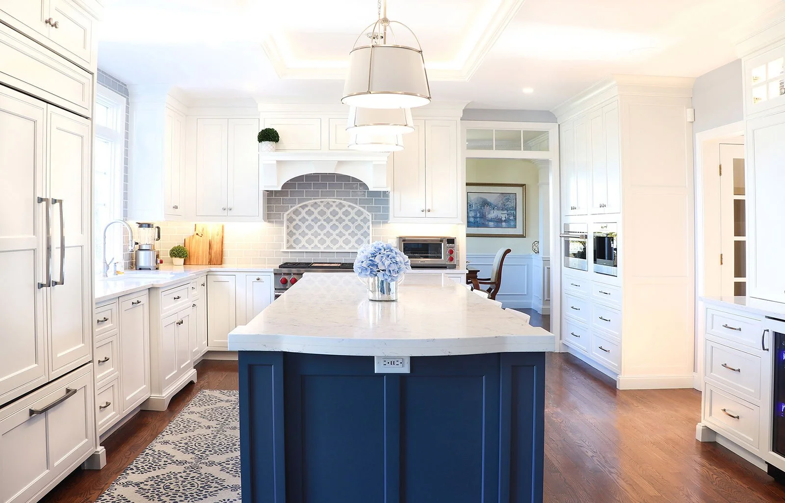 Traditional Coastal Kitchen Kitchen Remodel by Southcoast Kitchen Designs project photo