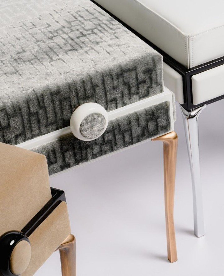 Each handmade Piano Bench is fully customizable - bring your own fabric or select from our library. Define the character through seat upholstery and side paneling (fabric, wood or leather), then complete the look with your preferred leg finish. The r