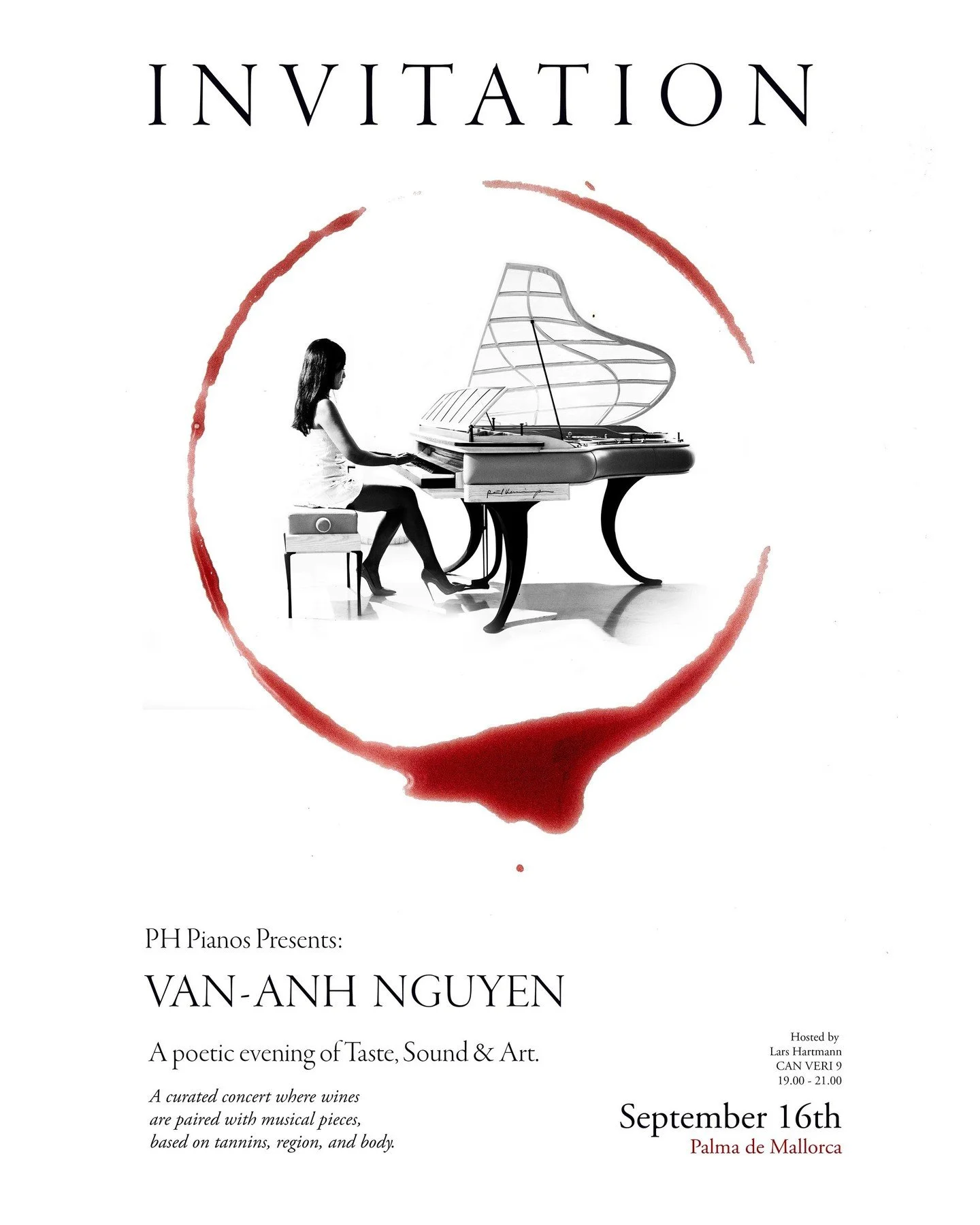 A poctic evening of Taste, Sound &amp; Art. ⁠
⁠