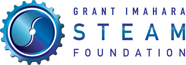 The Grant Imahara STEAM Foundation Logo