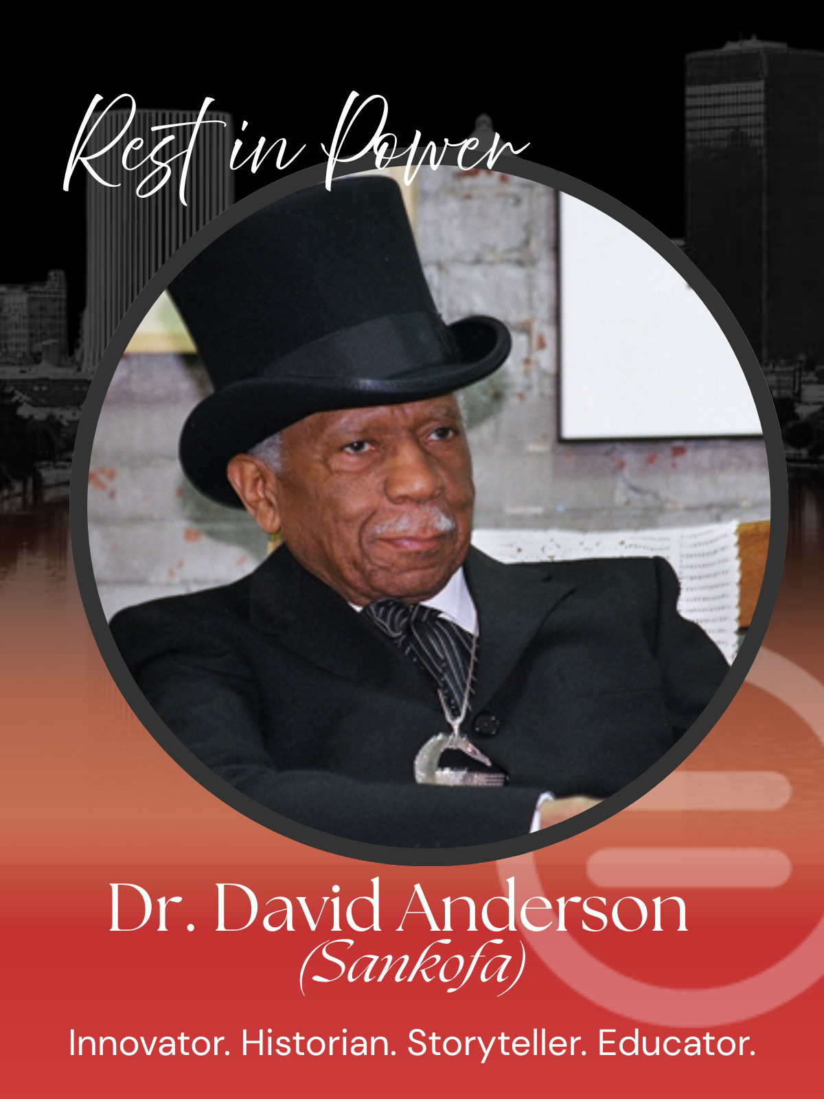 Tribute to Dr. David Anderson