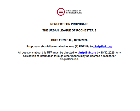 Request For Proposals - Forensic Audit Services