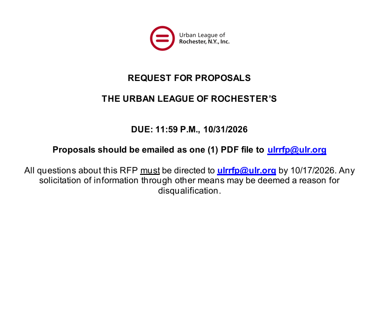 Request For Proposals - Forensic Audit Services