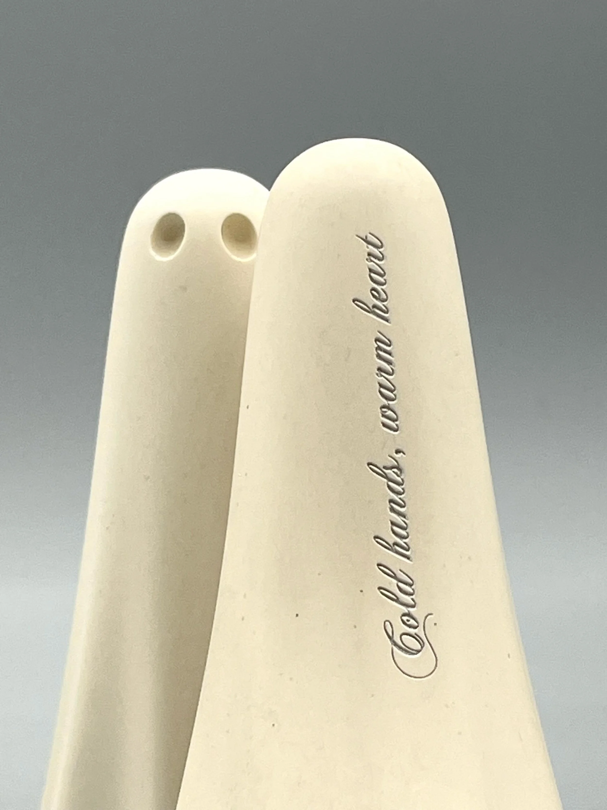 Friday Preview - Bone White Custom Etched Ghost&nbsp;#6.
&nbsp;Batch of 1500.&pound;53 + P&amp;P.
&nbsp;This is the sixth time we have offered bespoke text option on a York Ghost. &nbsp;The Ghost is a plain bone white which may contain small flecks o
