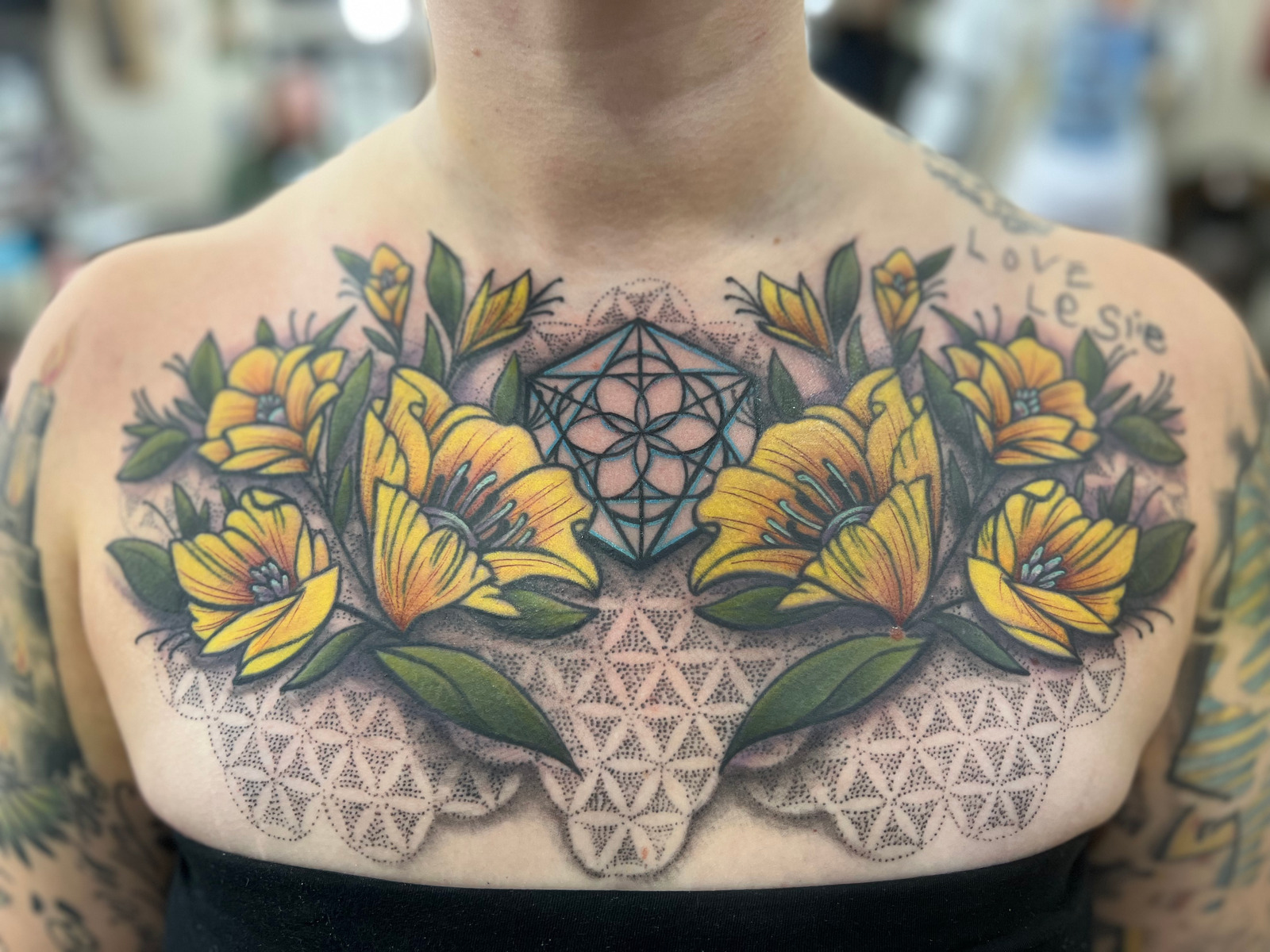 Another example of a cover up tattoo