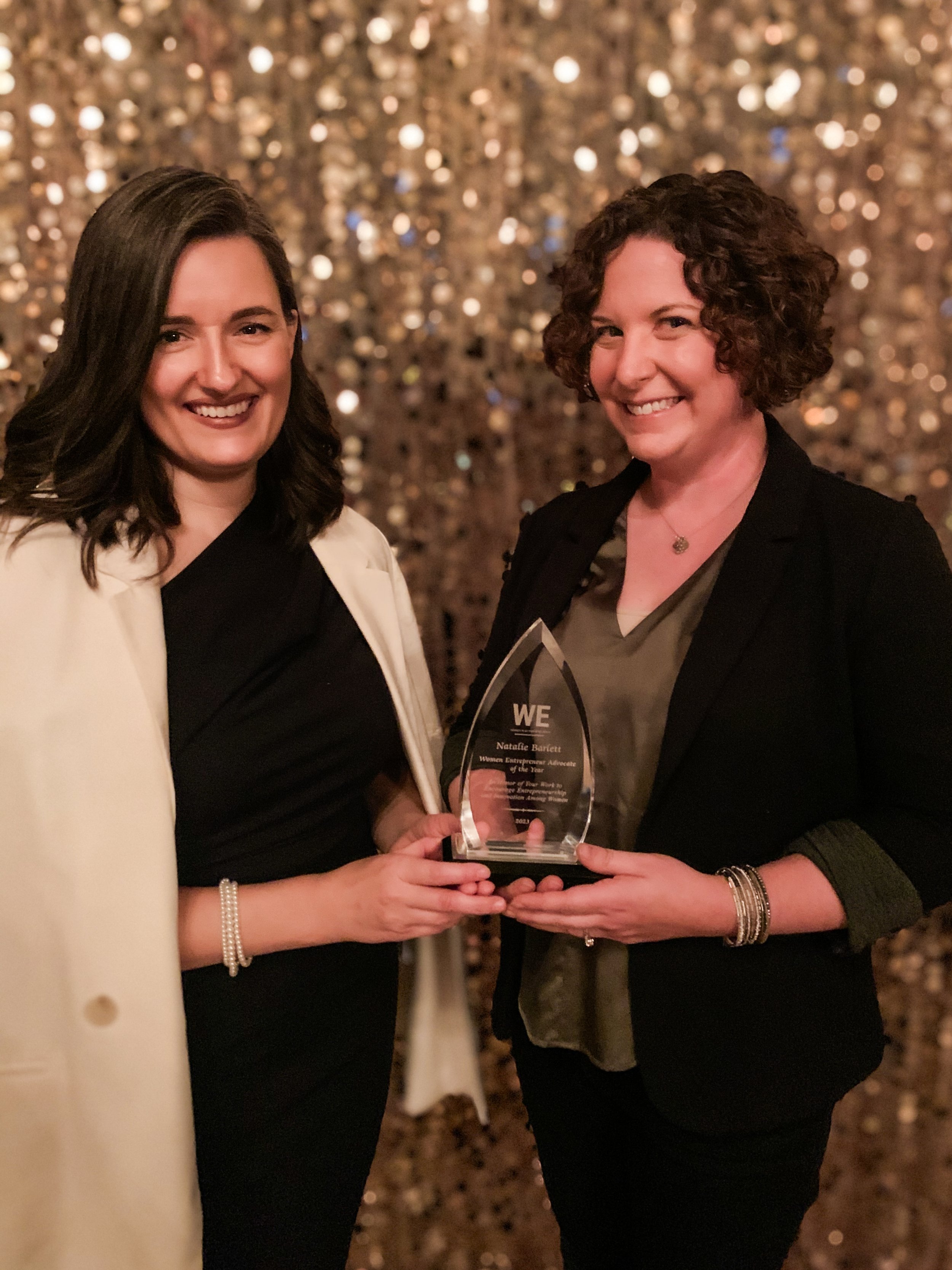 Natalie Barlett, winner of Women Entrepreneur Advocate Award