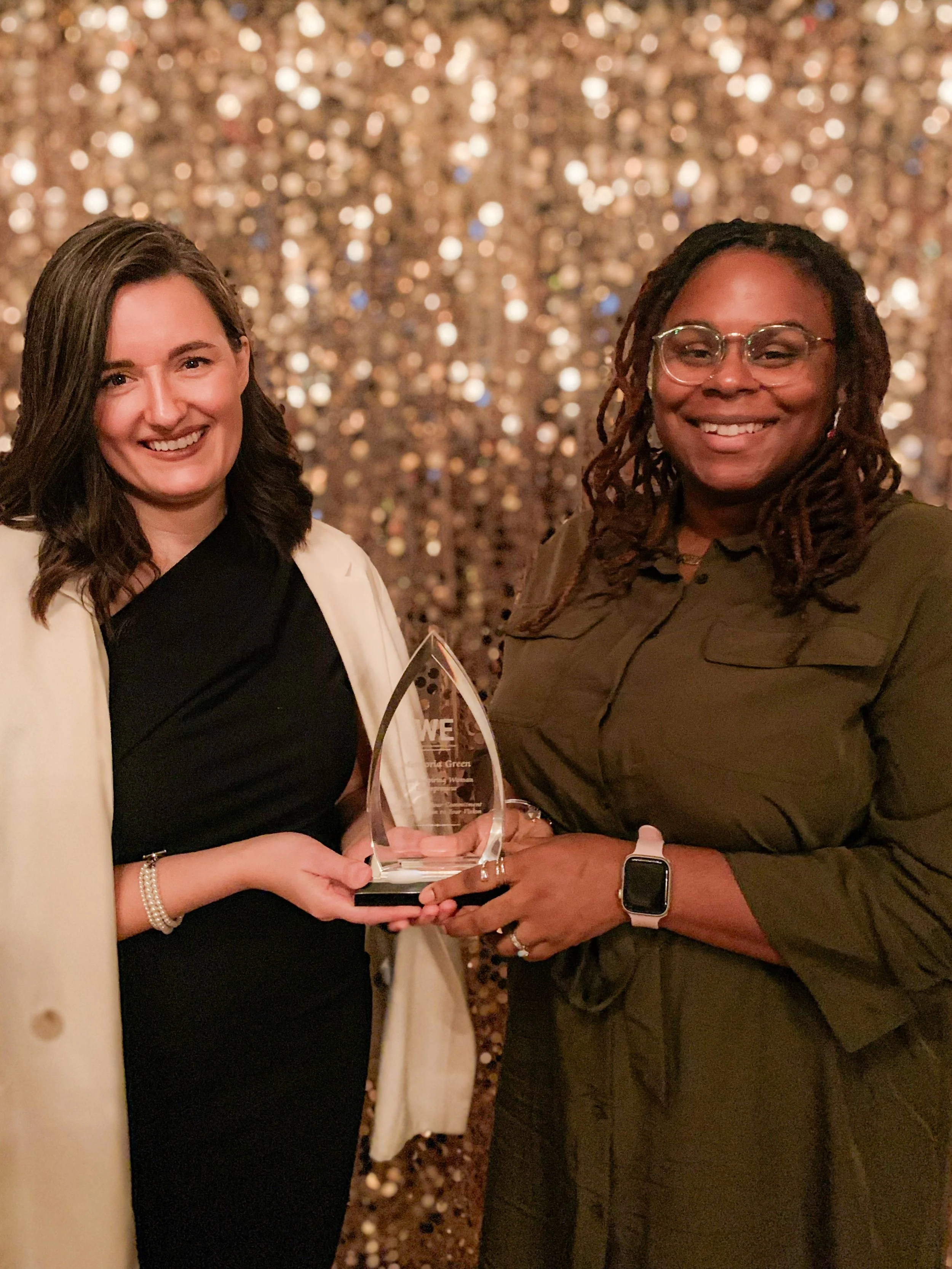 Mentoria Green, winner of Inspiring Woman Entrepreneur Award