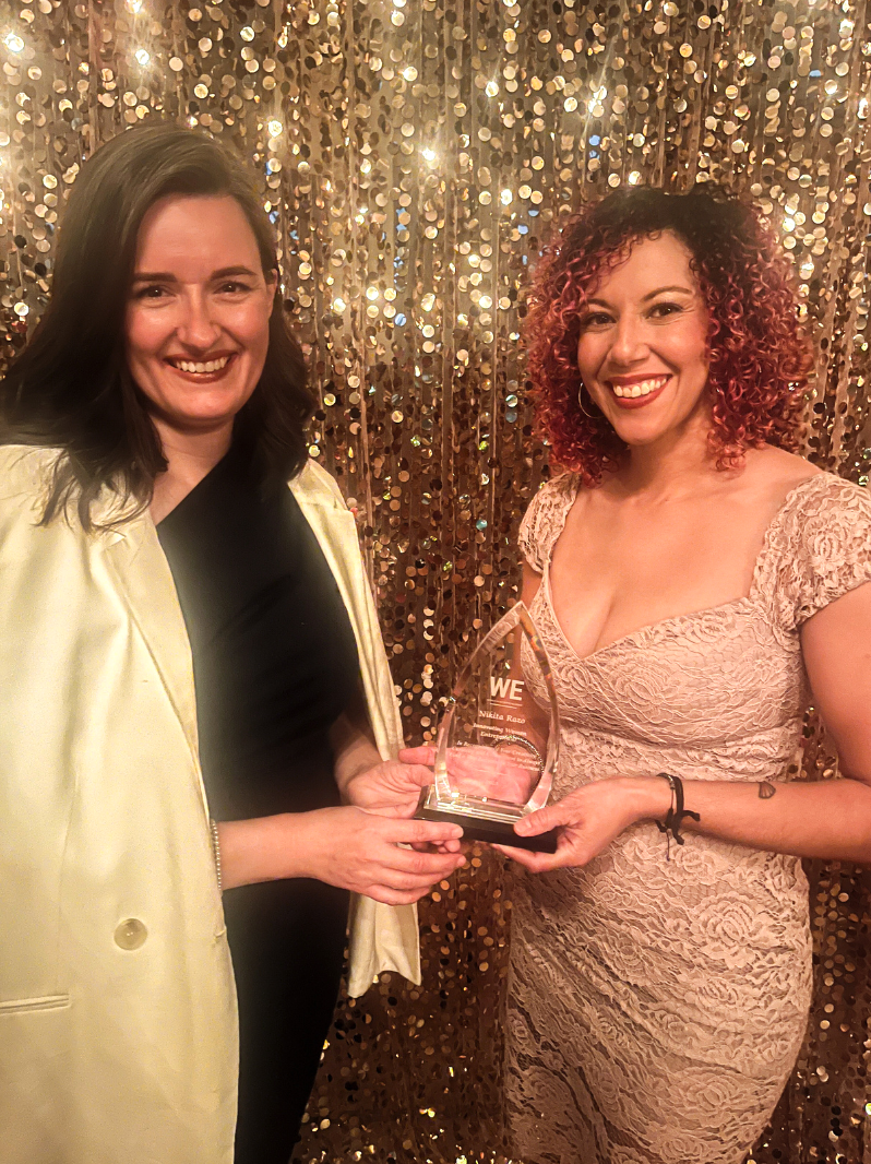 Nikita Razo, winner of Innovating Woman Entrepreneur Award