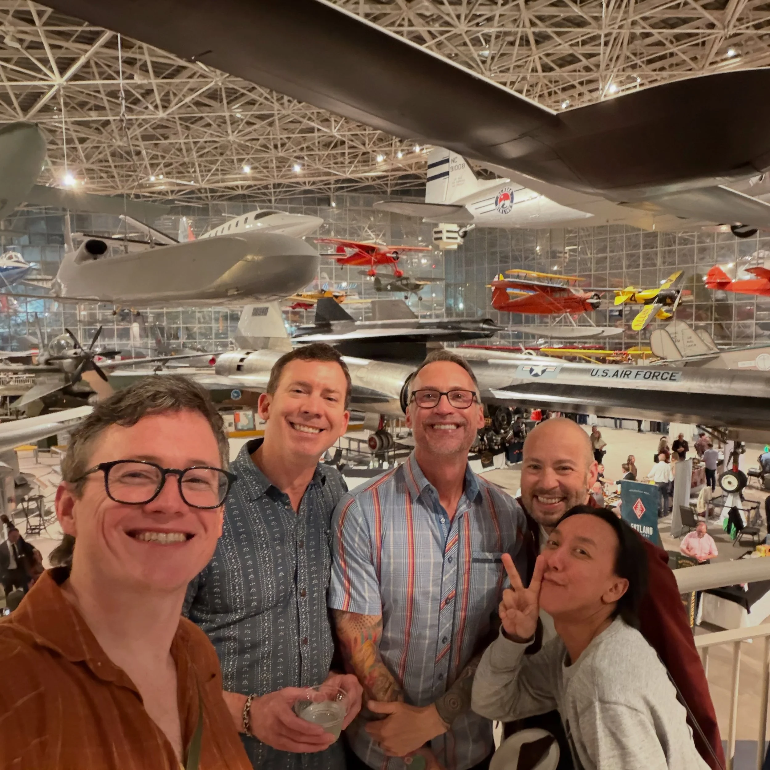 ✈️ Flight Crew at the Museum of Flight. 🚀

Had a blast attending the always incredible Vehr&rsquo;s portfolio tasting at the @museumofflight last night.

🍷🍫 Open:
Thu: 3-9pm [$3 off all glass pours]
Fri: 3-9pm
Sat: 1-9pm
Sun: 1-7pm