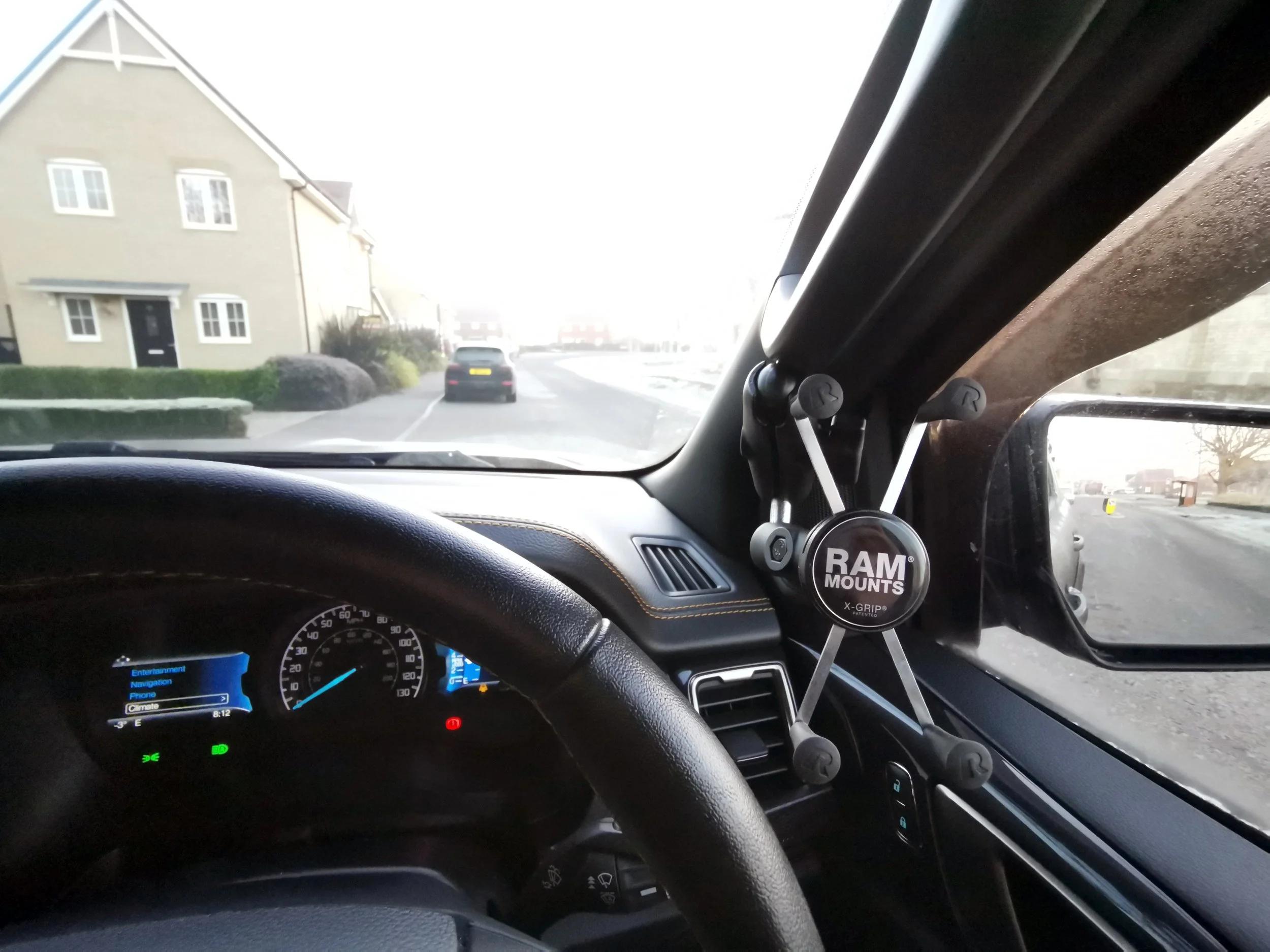 RAM Mount Adaptation Kit for Ford Ranger UK — Grab Handle Phone Holder ...