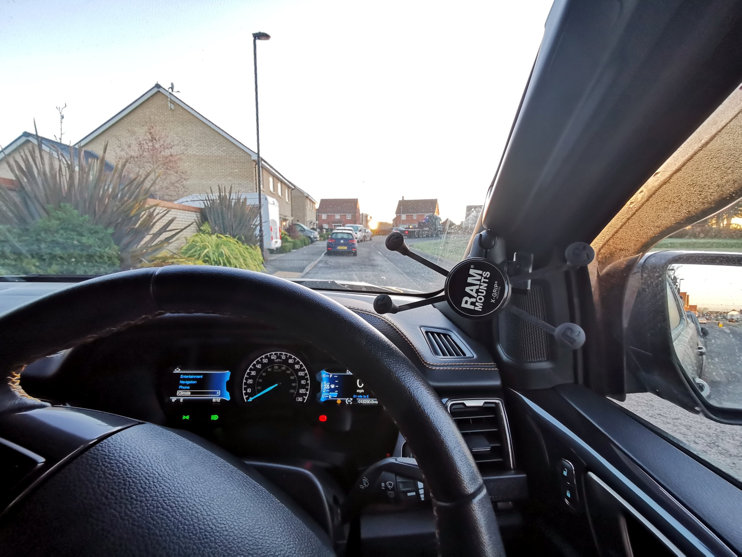 RAM Mount Adaptation Kit for Ford Ranger UK — Grab Handle Phone Holder ...
