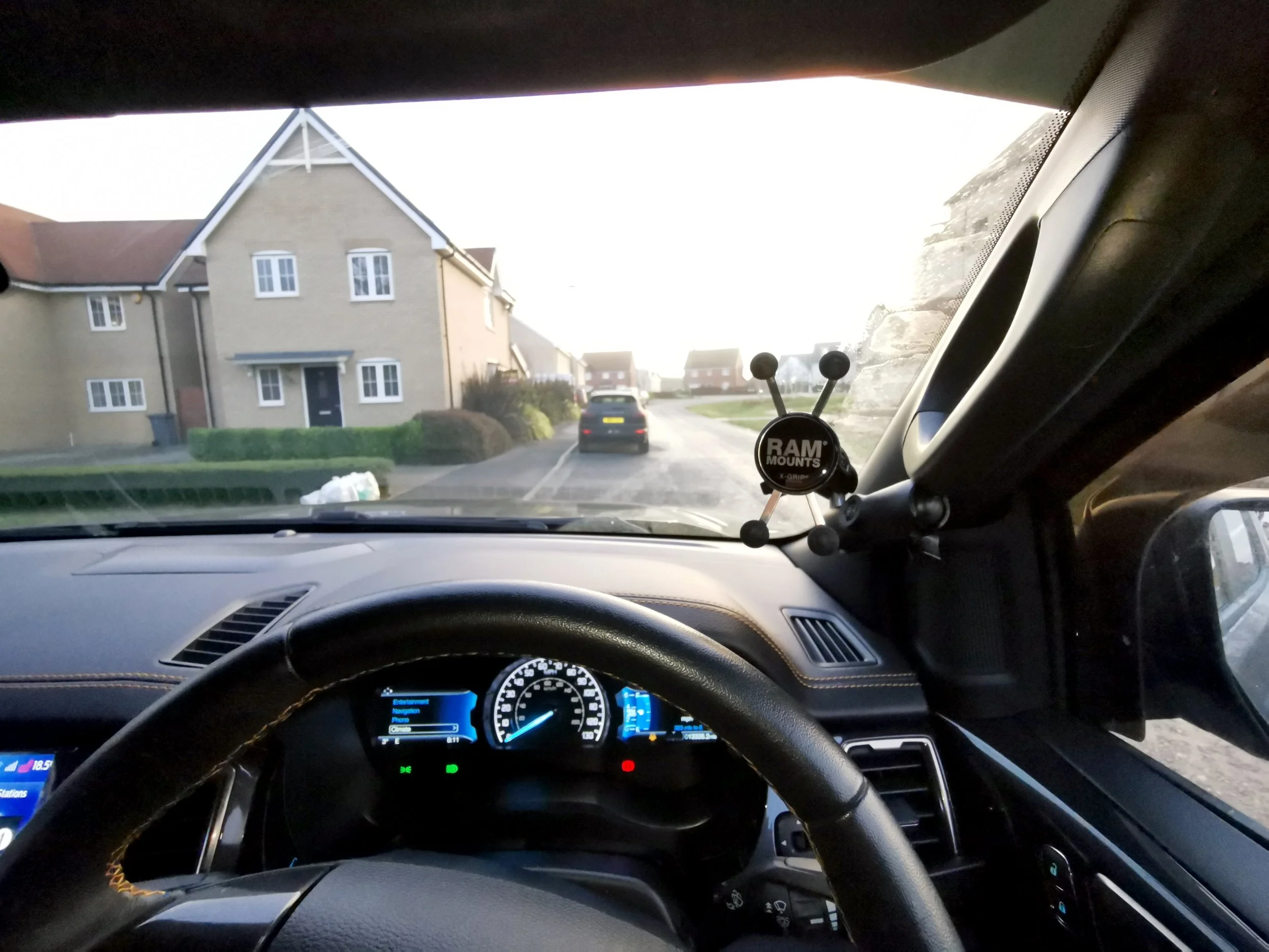 RAM Mount Adaptation Kit for Ford Ranger UK — Grab Handle Phone Holder ...