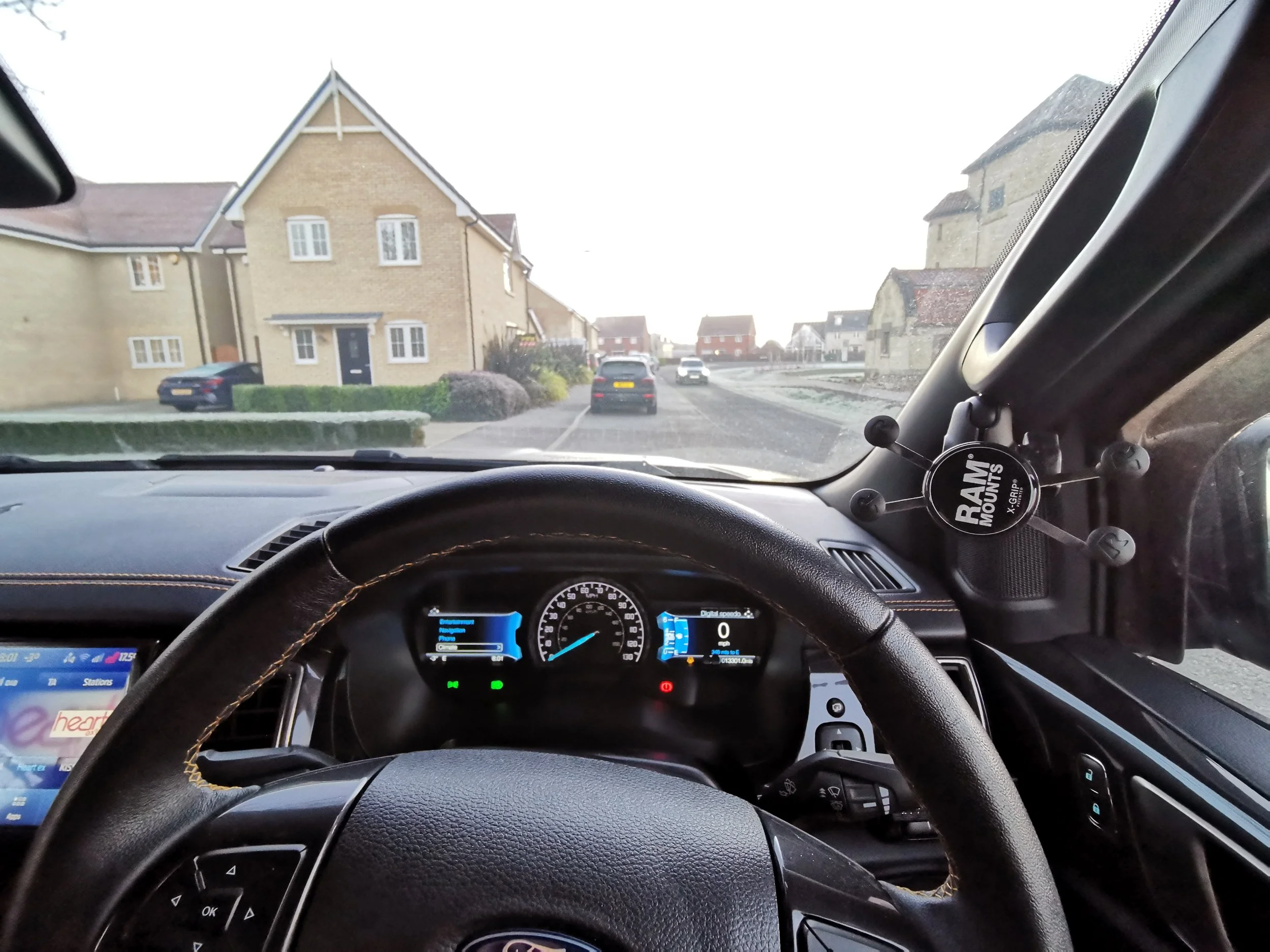 RAM Mount Adaptation Kit for Ford Ranger UK — Grab Handle Phone Holder ...