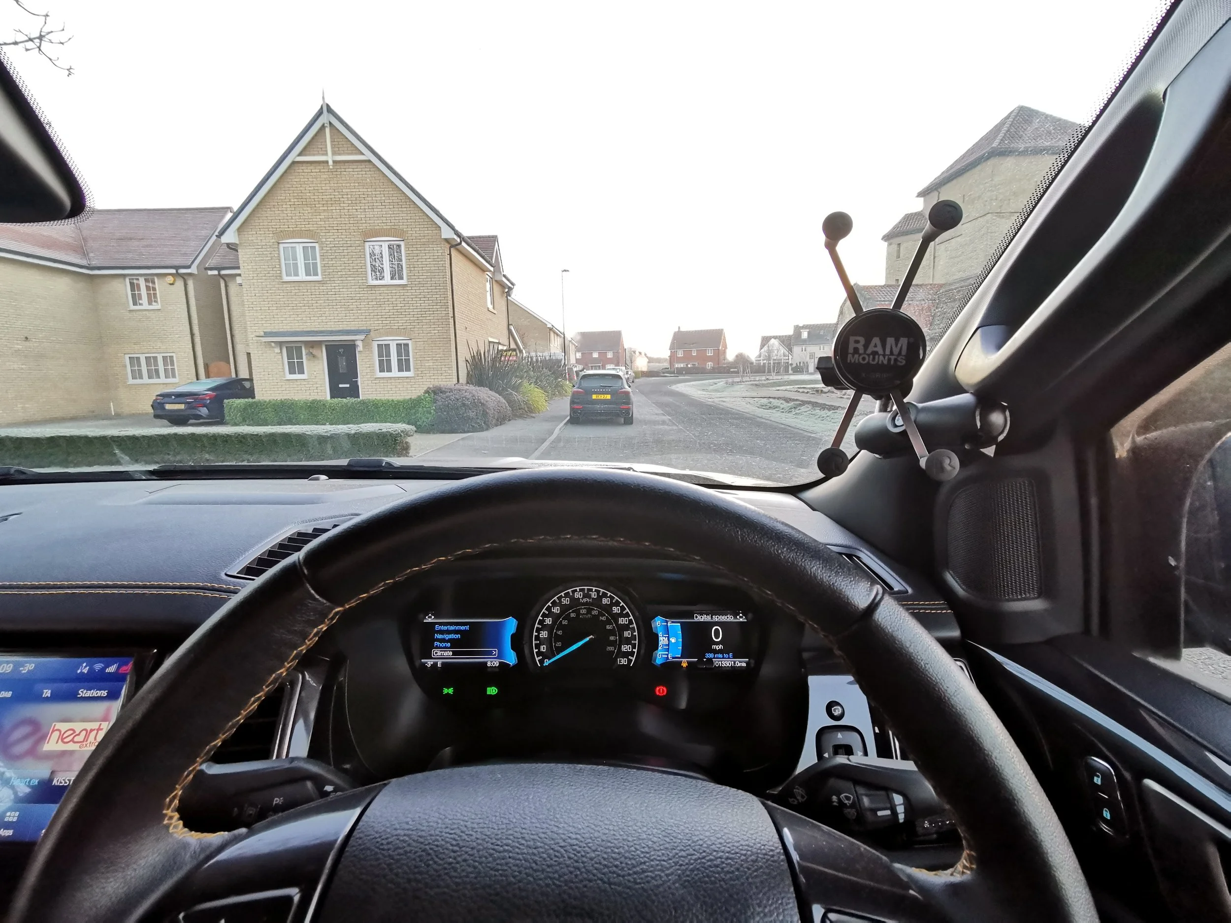 RAM Mount Adaptation Kit for Ford Ranger UK — Grab Handle Phone Holder ...