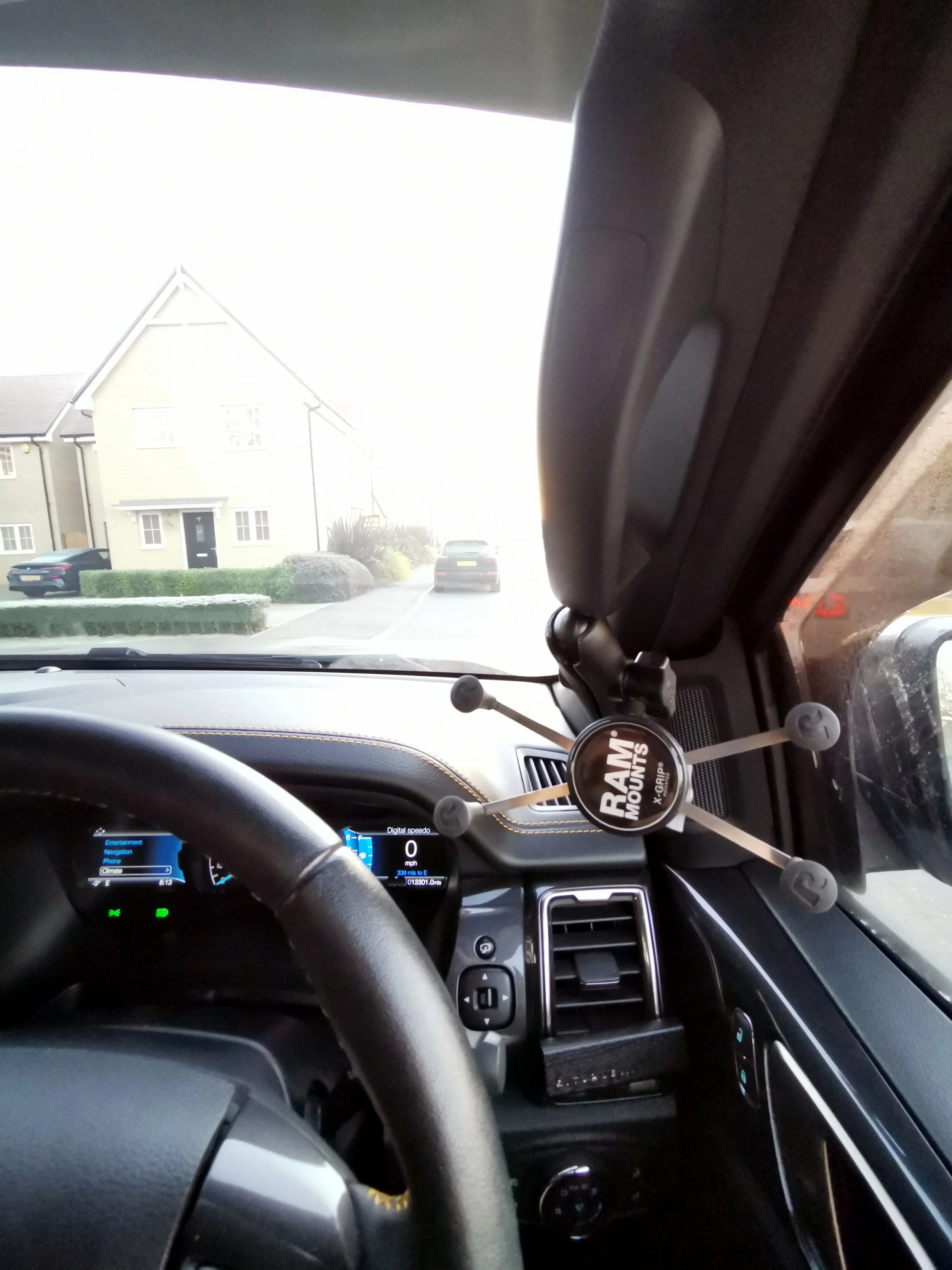 RAM Mount Adaptation Kit for Ford Ranger UK — Grab Handle Phone Holder ...