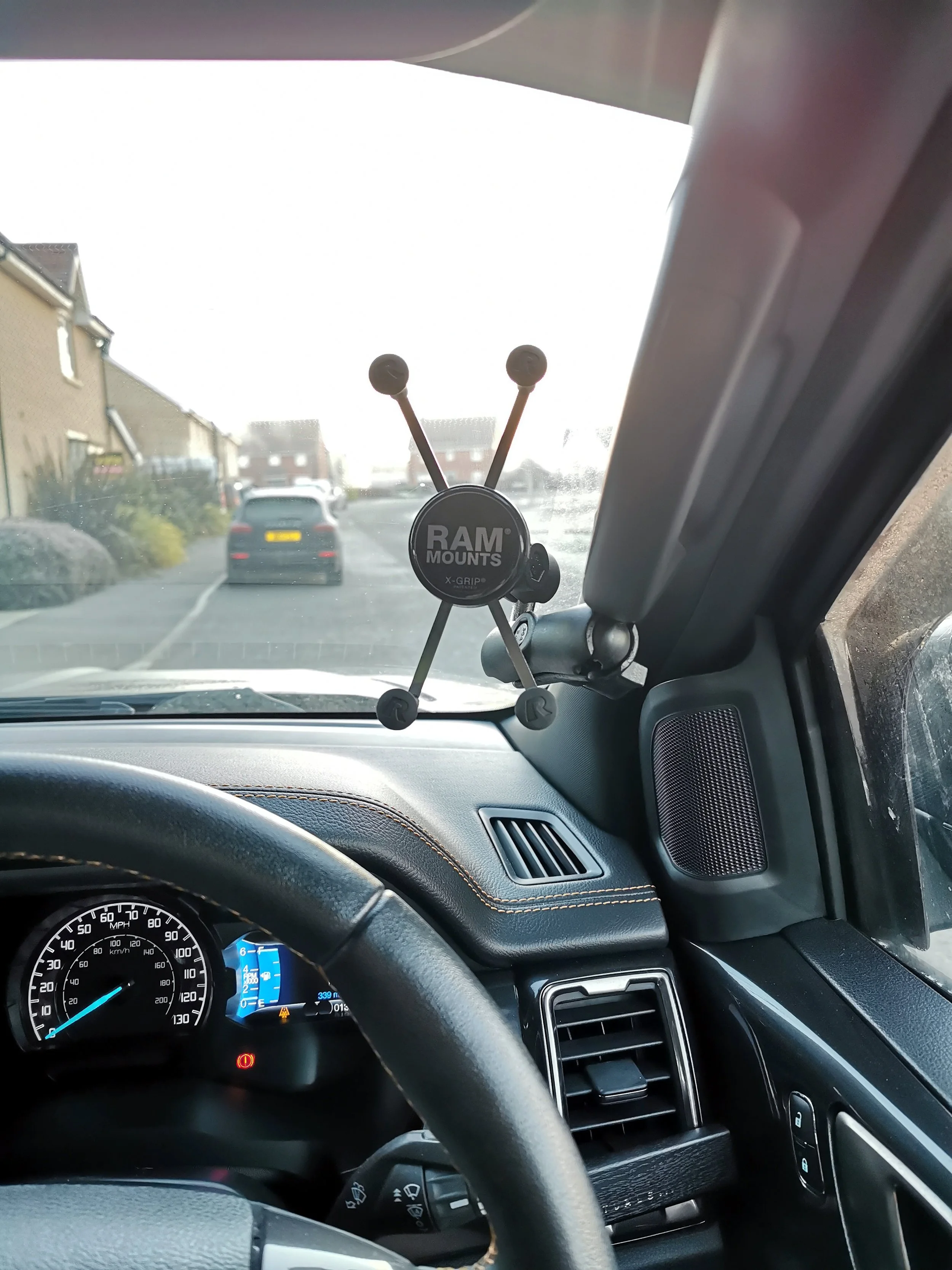 RAM Mount Adaptation Kit for Ford Ranger UK — Grab Handle Phone Holder ...