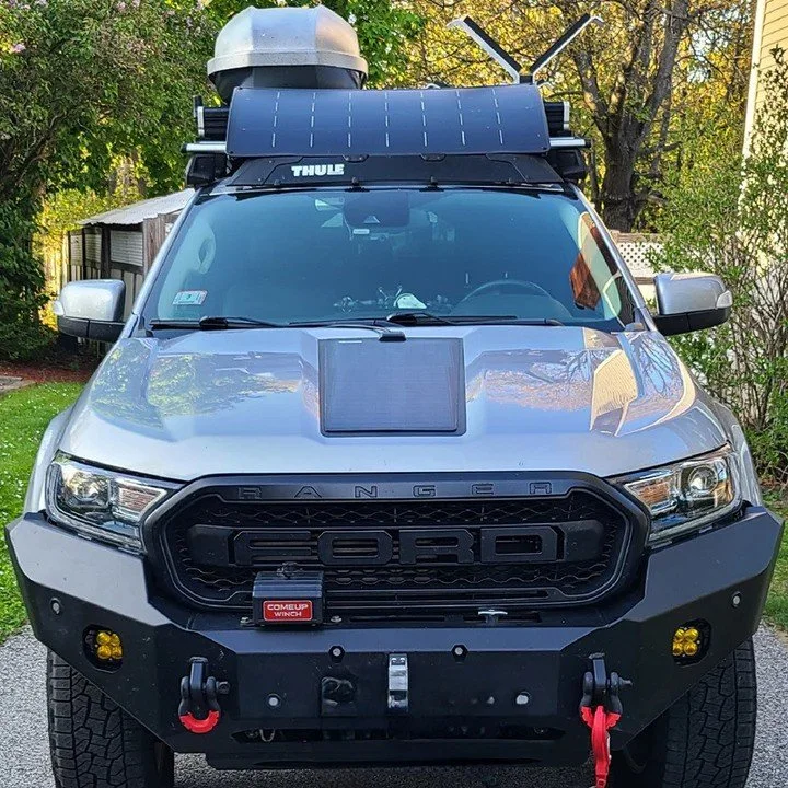 Vehicle Specific Hood Solar Panels — Ford Ranger Club UK