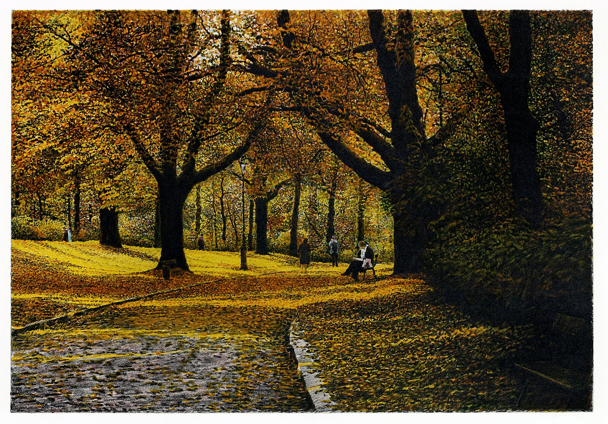 Autumn, Parc Montsouris 1985