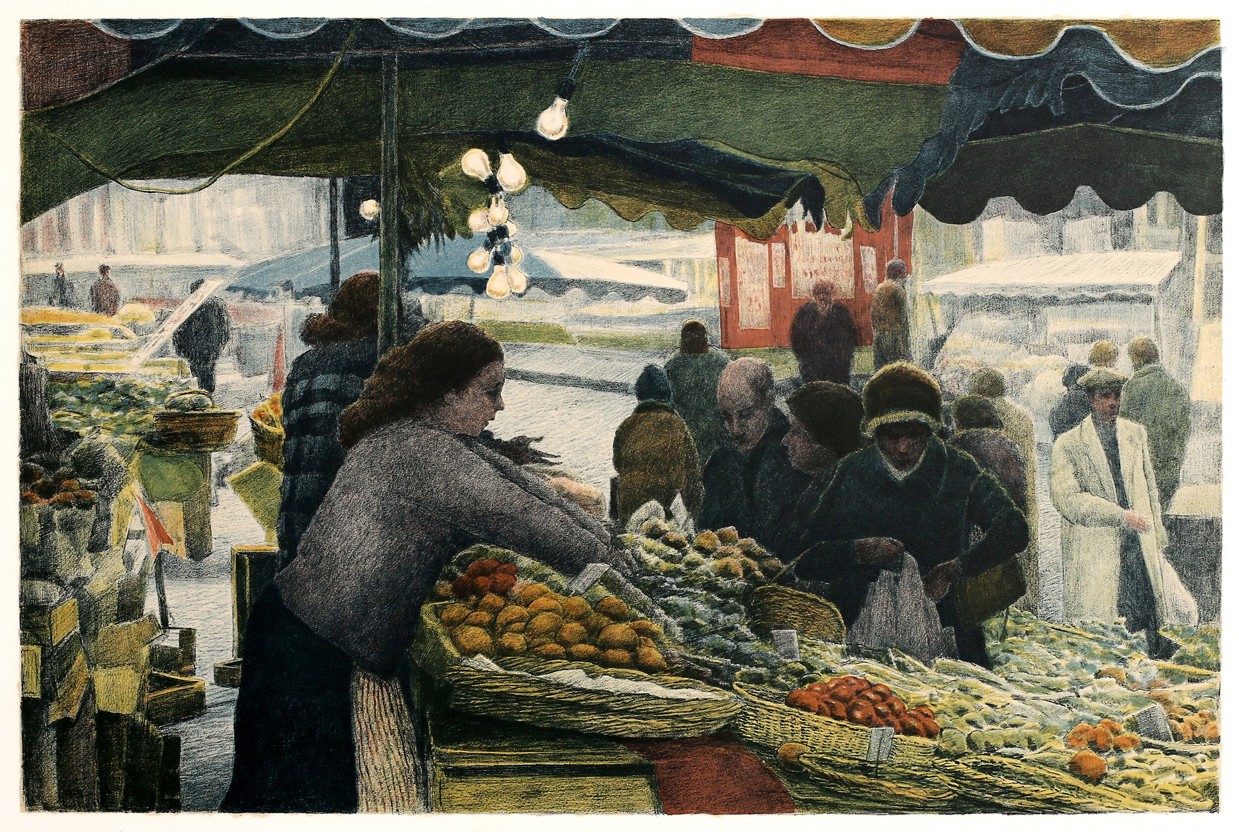 Market, Rue Mouffetard