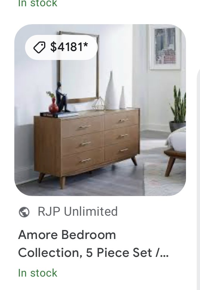 Amore dresser 2024