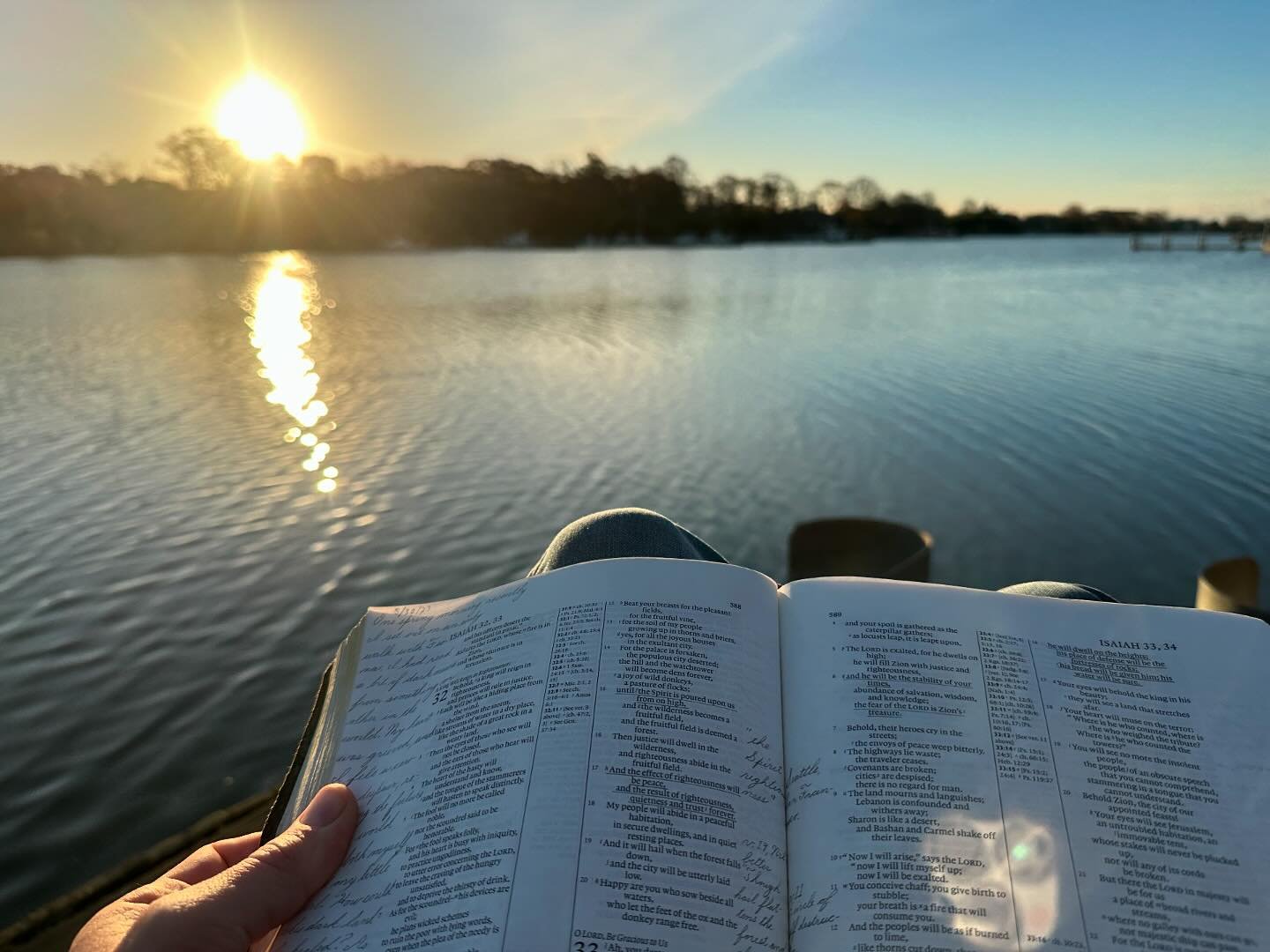 So grateful for the beauty of the canals in our town of Islip, greeting the dawn with God&rsquo;s Word.

&ldquo;Arise, shine, for your light has come, and the glory of the Lord has risen upon you&rdquo; - Isaiah