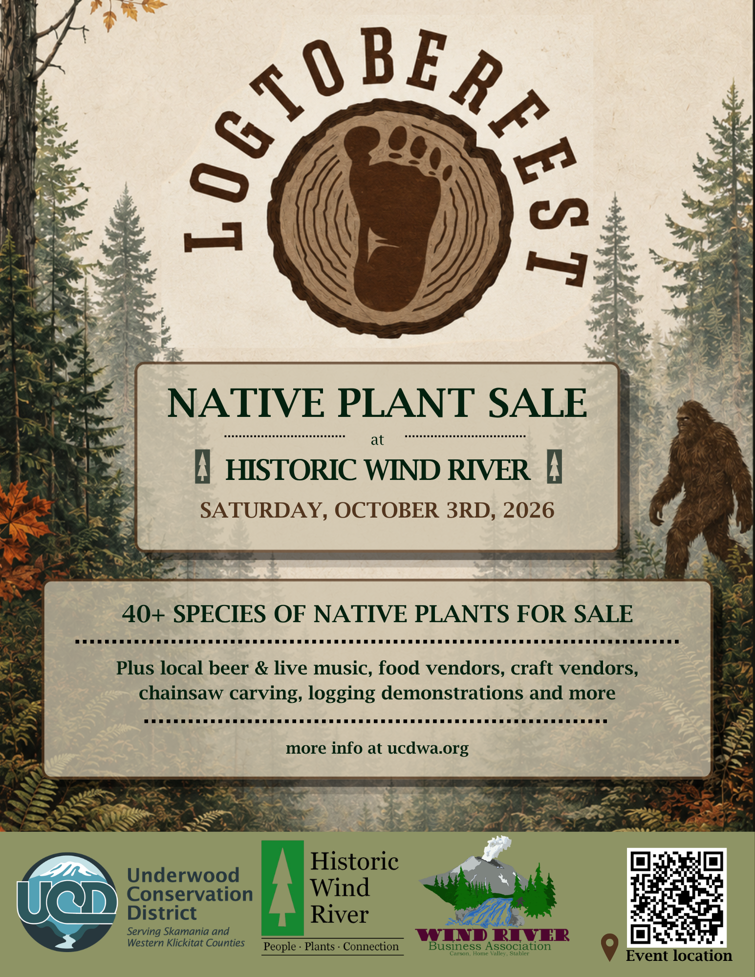 Logtoberfest and 3rd Annual Fall Native Plant Sale