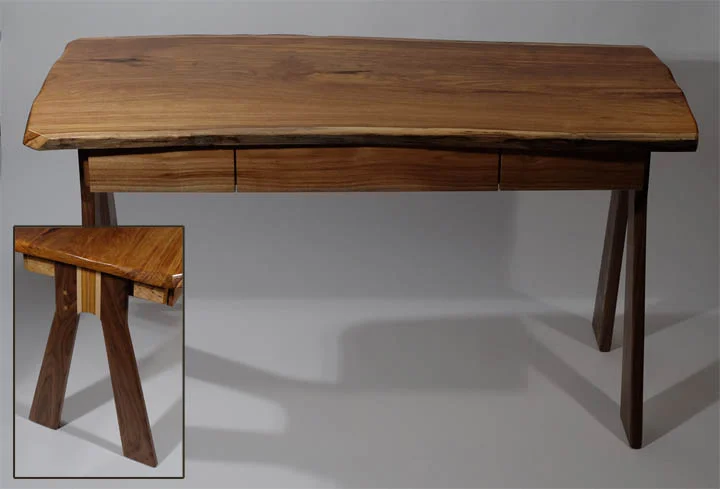 Live Edge Desk.  Hunting for desk top.