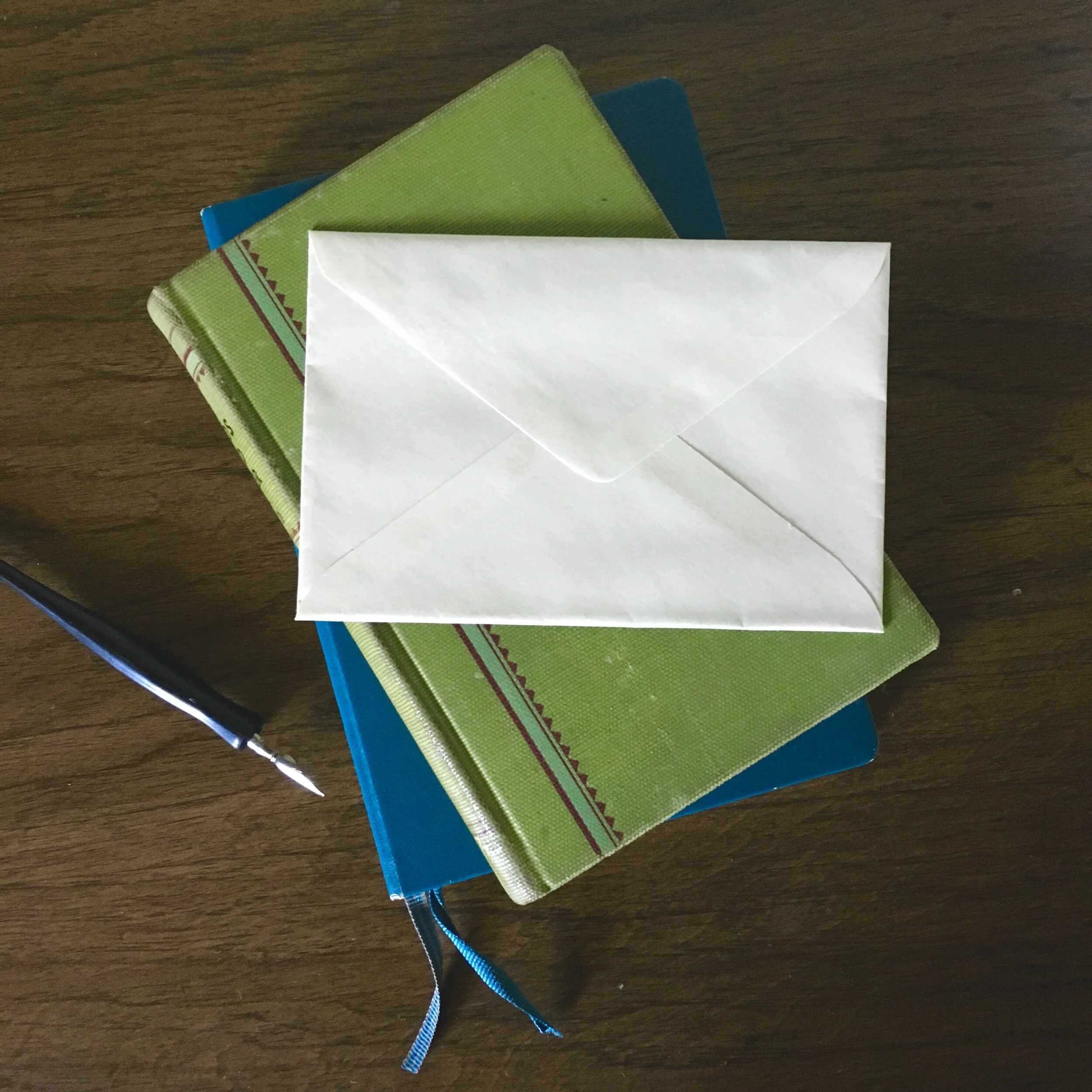 an unopened envelope