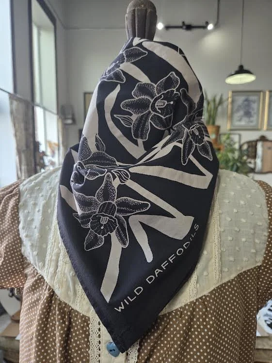 my wild daffodils bandana