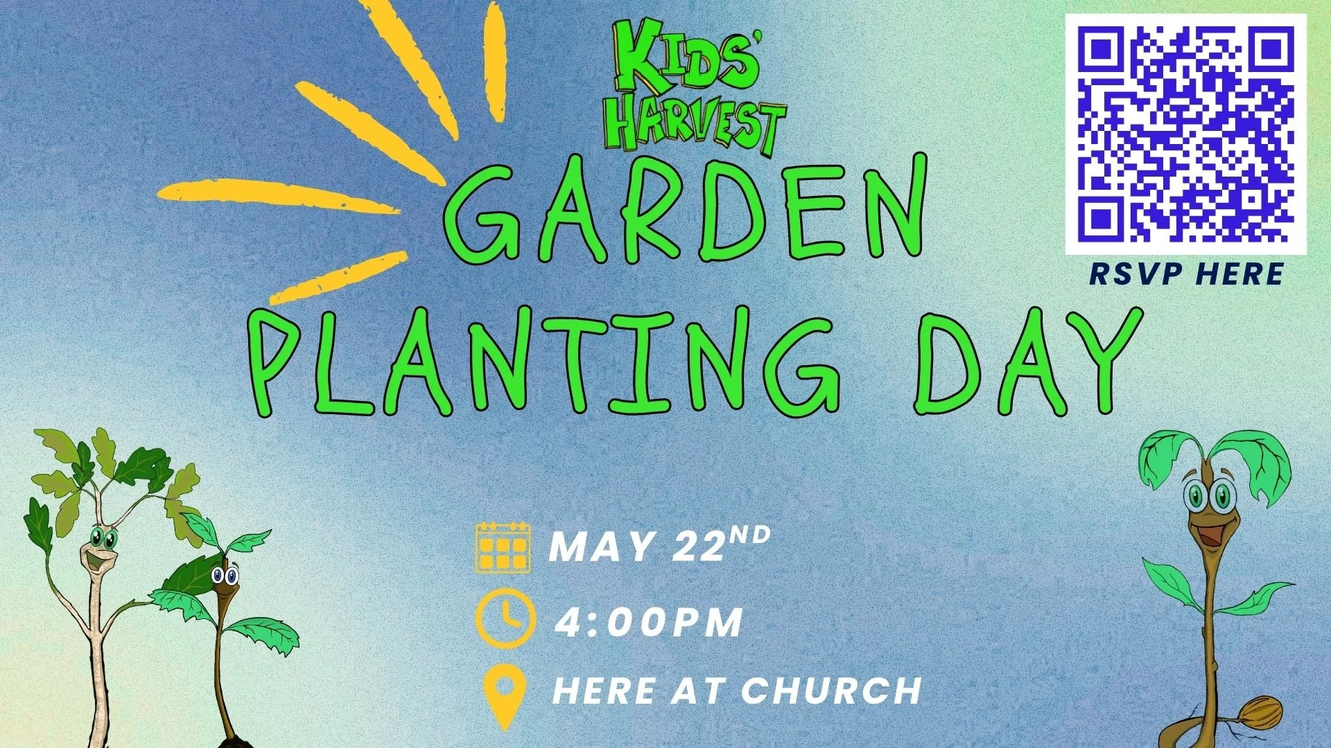 Kids' Harvest Garden Planting Day!