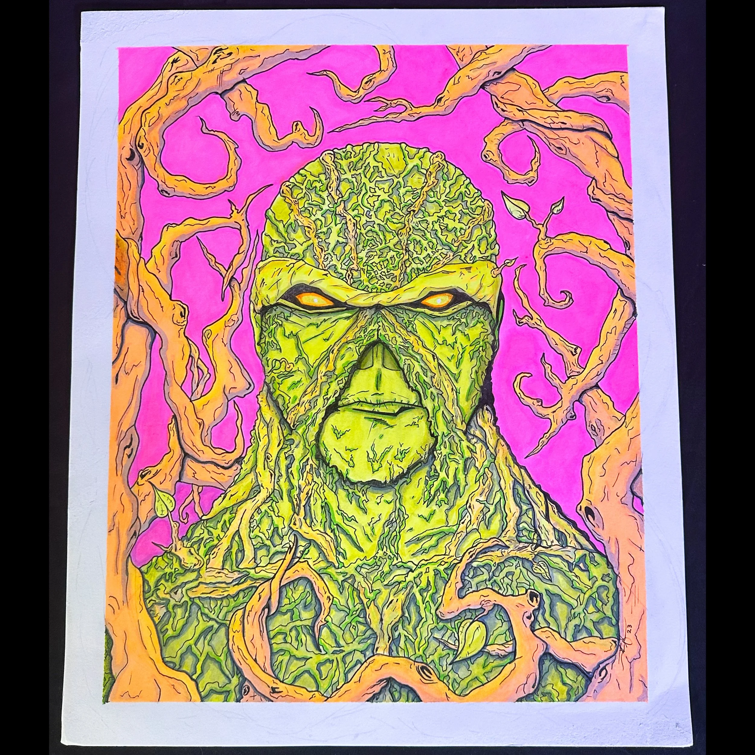 Swamp 14X17 Original Fan Art