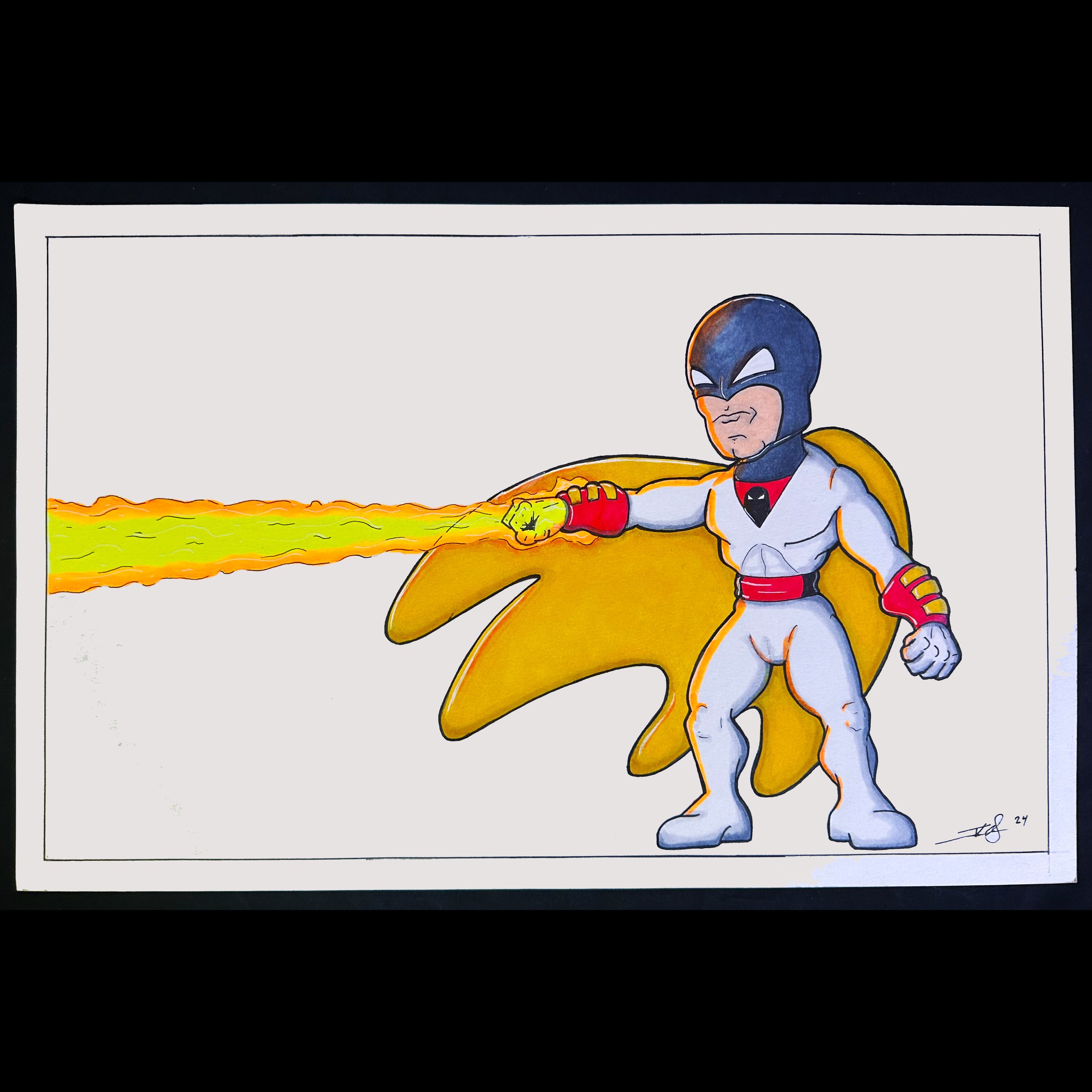 Space G 11x17 Original Fan Art