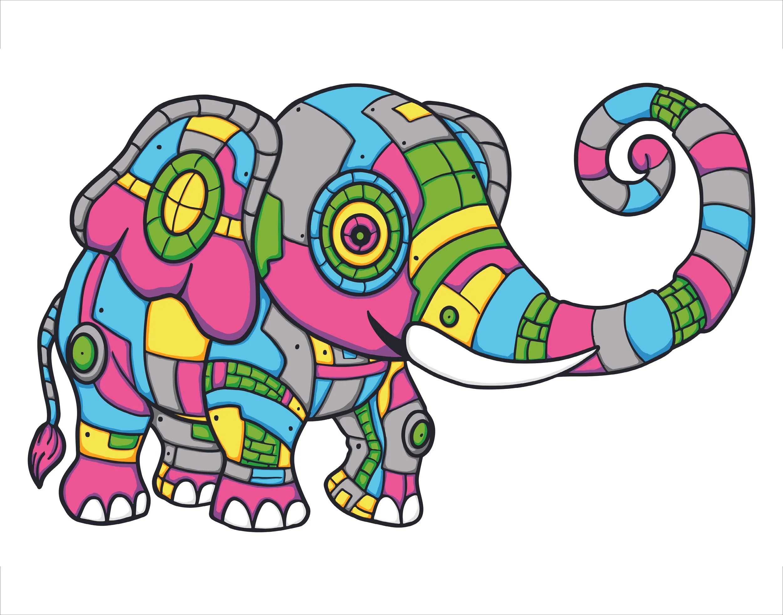Art Print - Robo-Elephant